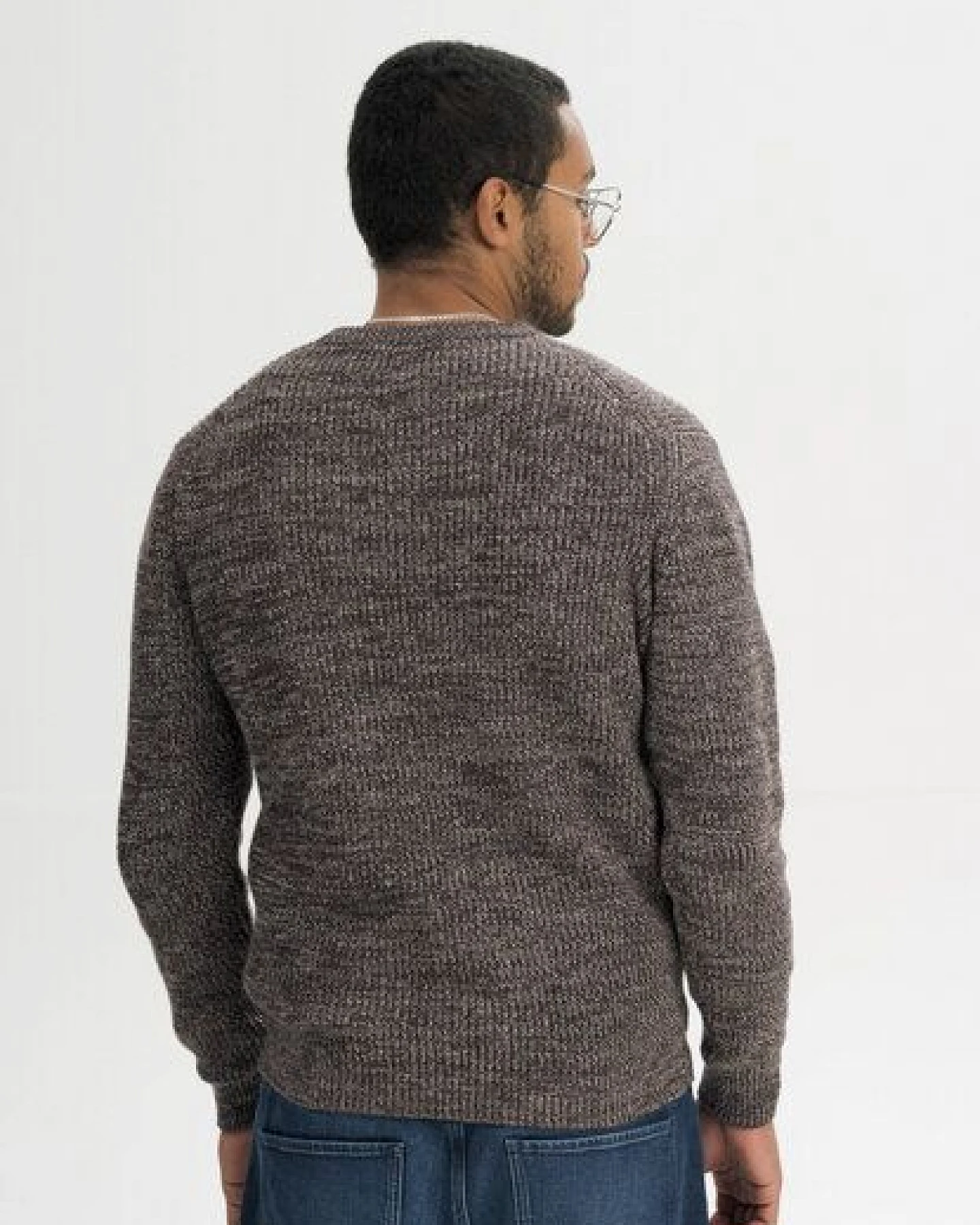 MELA Strickpullover Style RAVI aus 100% Bio-Baumwolle – Ansicht 2