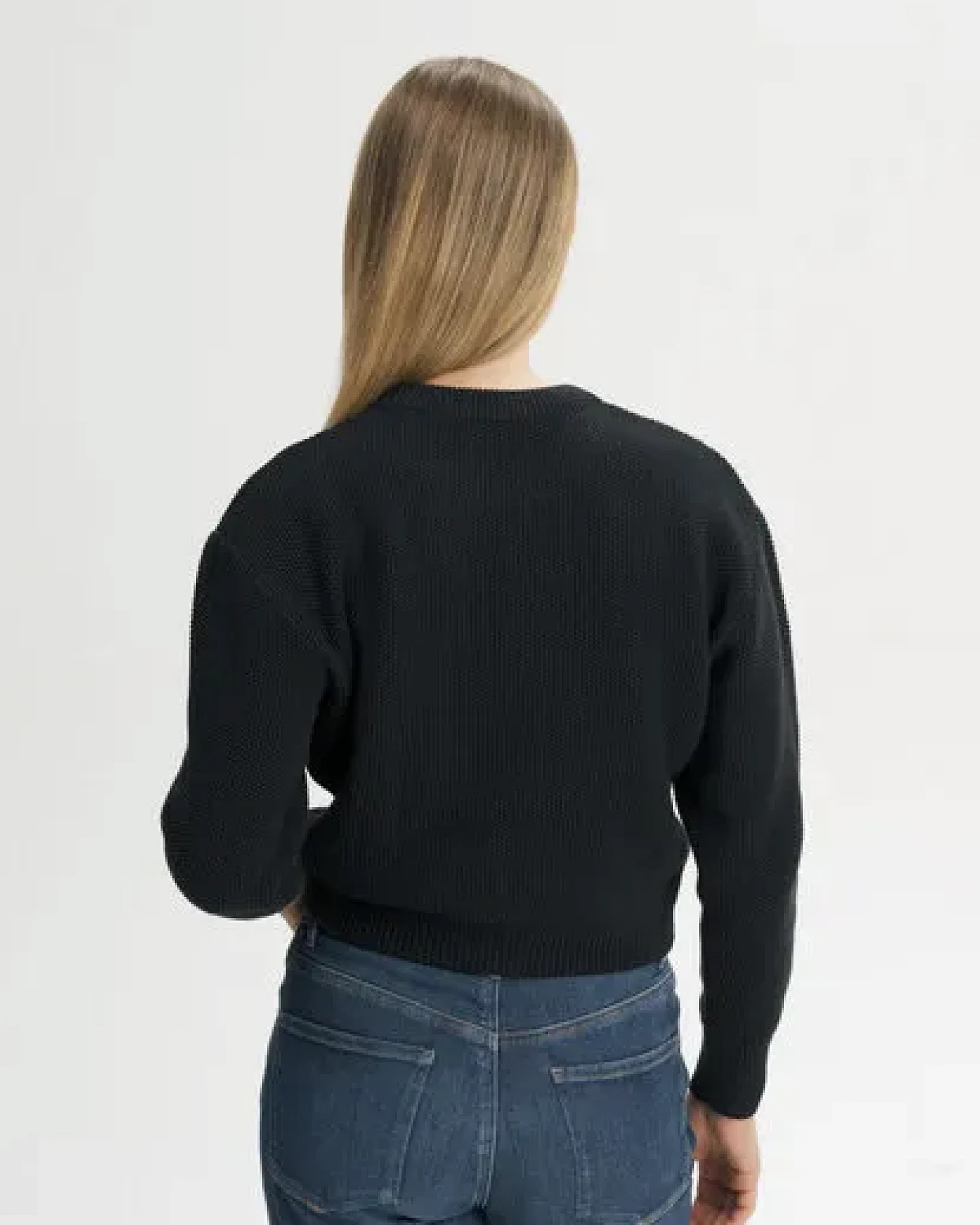 MELA Strukturierter Strickpullover Style SURIYA aus 100% Bio-Baumwolle – Ansicht 2