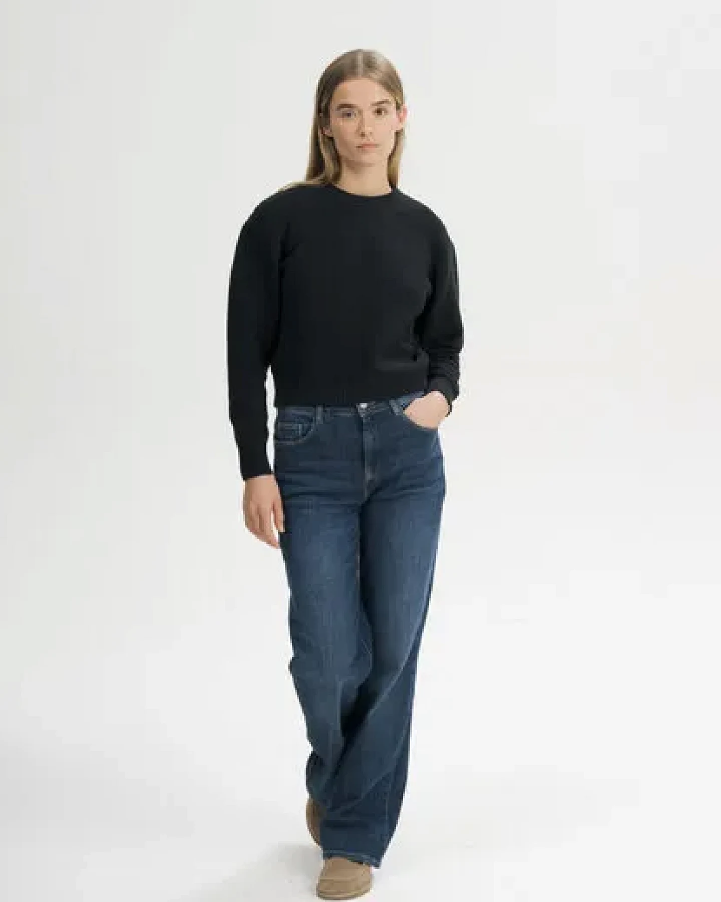 MELA Strukturierter Strickpullover Style SURIYA aus 100% Bio-Baumwolle – Ansicht 3
