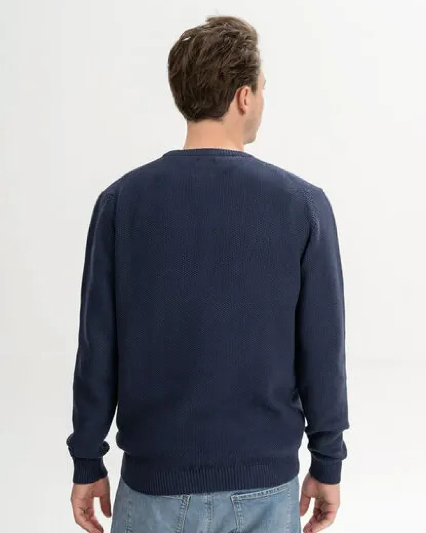 MELA Strukturierter Strickpullover Style VAREEN aus 100% Bio-Baumwolle – Ansicht 2