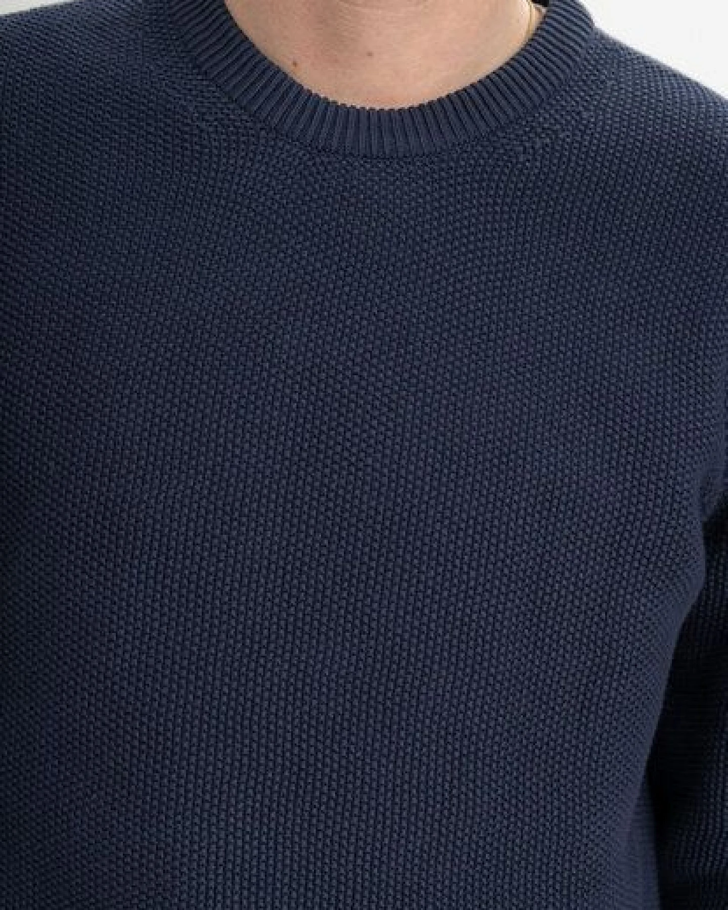 MELA Strukturierter Strickpullover Style VAREEN aus 100% Bio-Baumwolle – Ansicht 4