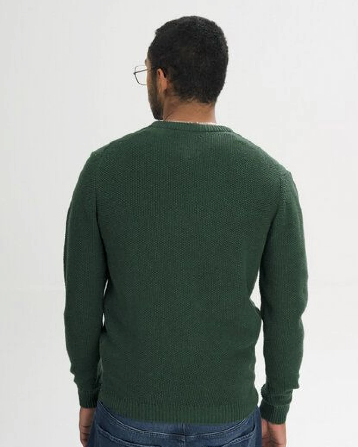 MELA Strukturierter Strickpullover Style VAREEN aus 100% Bio-Baumwolle – Ansicht 2