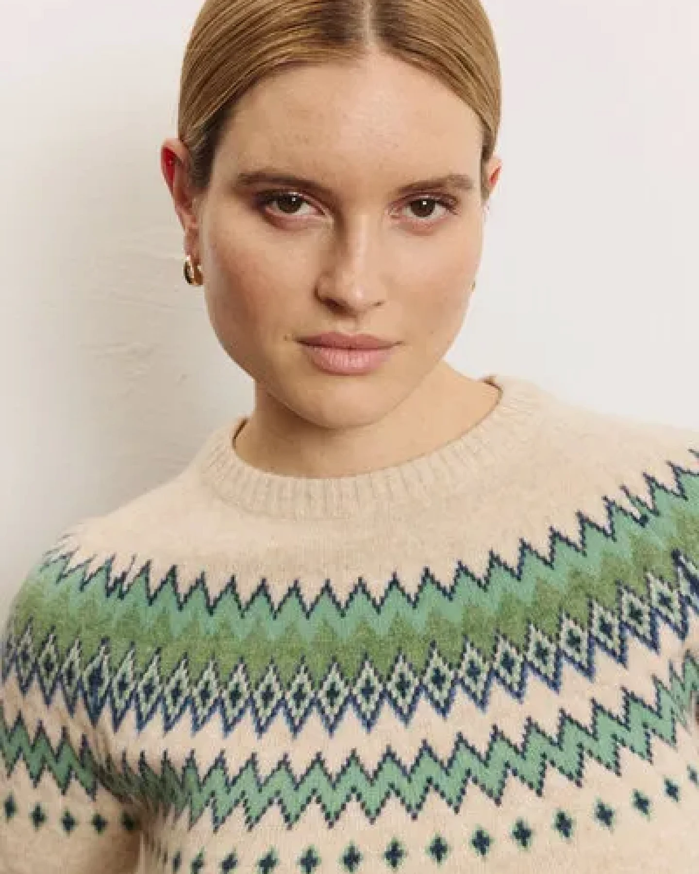TRANQUILLO Sweater AUREAA aus Lammwolle – Ansicht 3