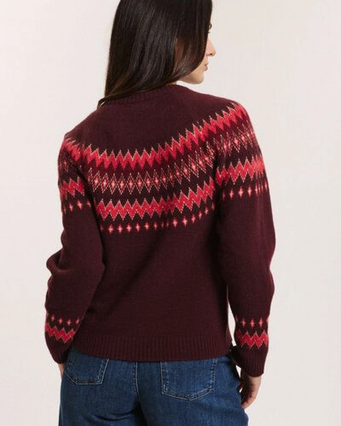 TRANQUILLO Sweater AUREAA aus Lammwolle – Ansicht 2