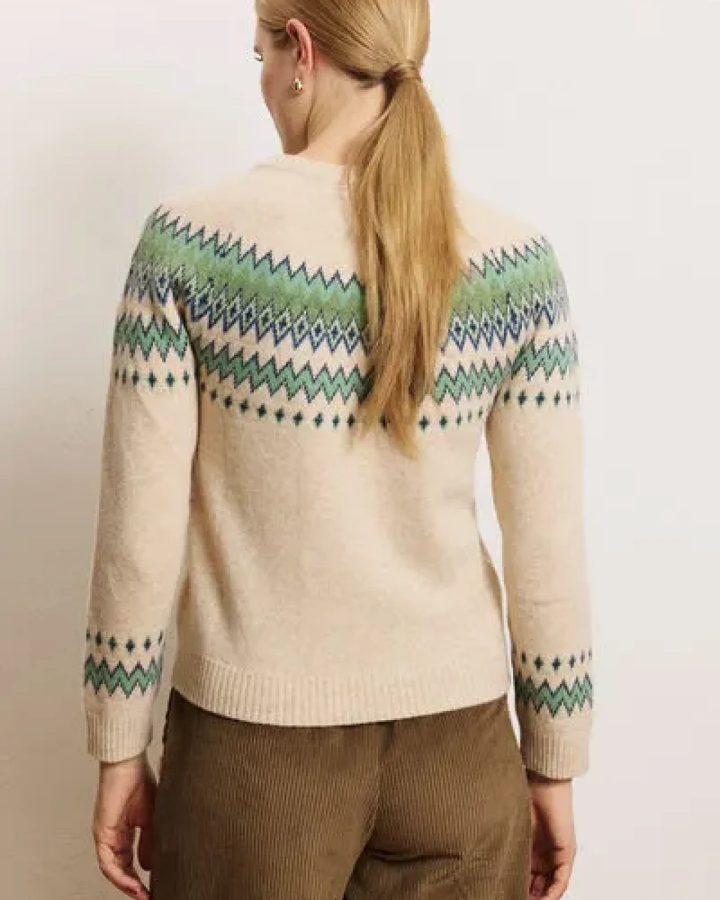 TRANQUILLO Sweater AUREAA aus Lammwolle – Ansicht 2