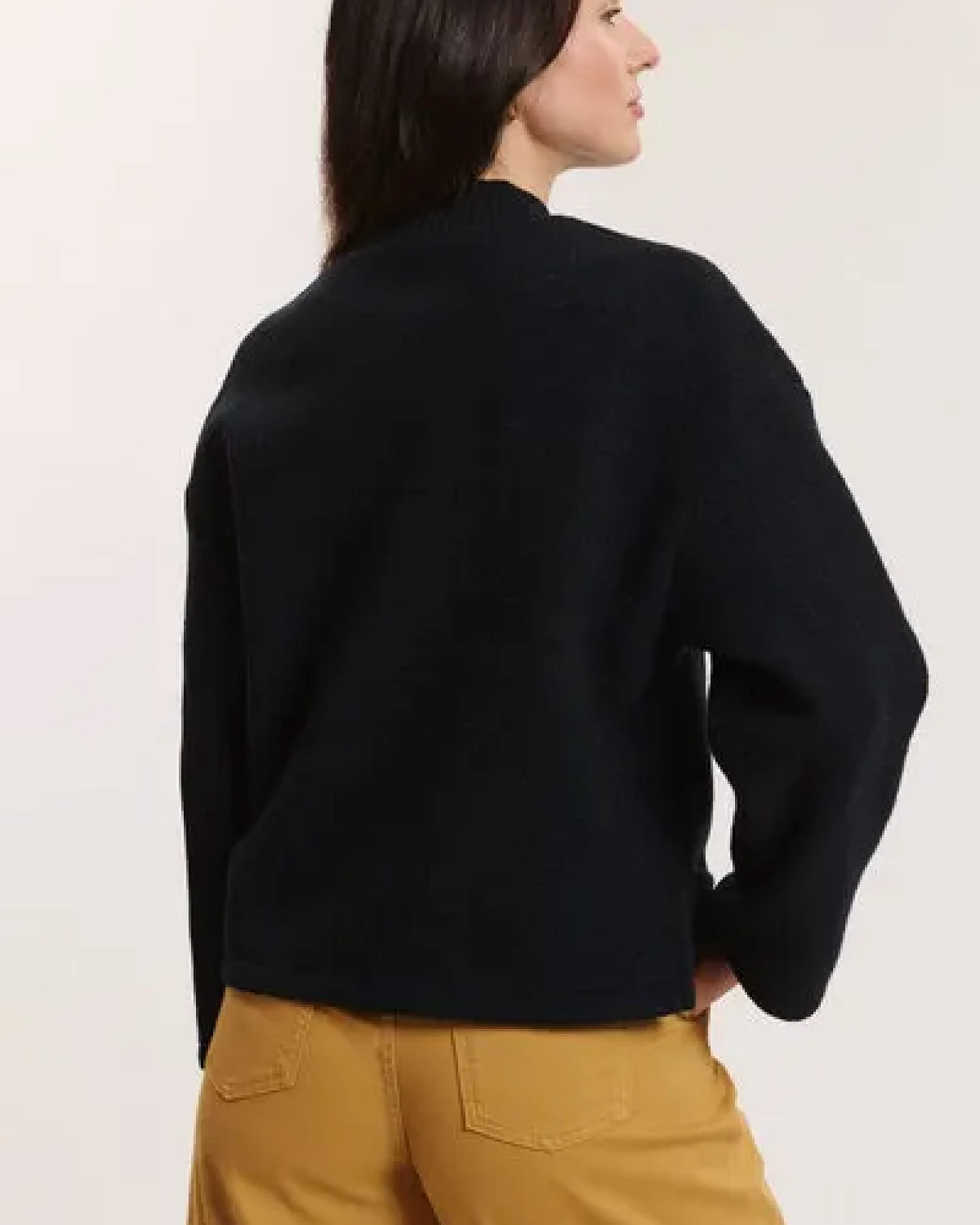 TRANQUILLO Wollwalkpullover Yulii – Ansicht 2