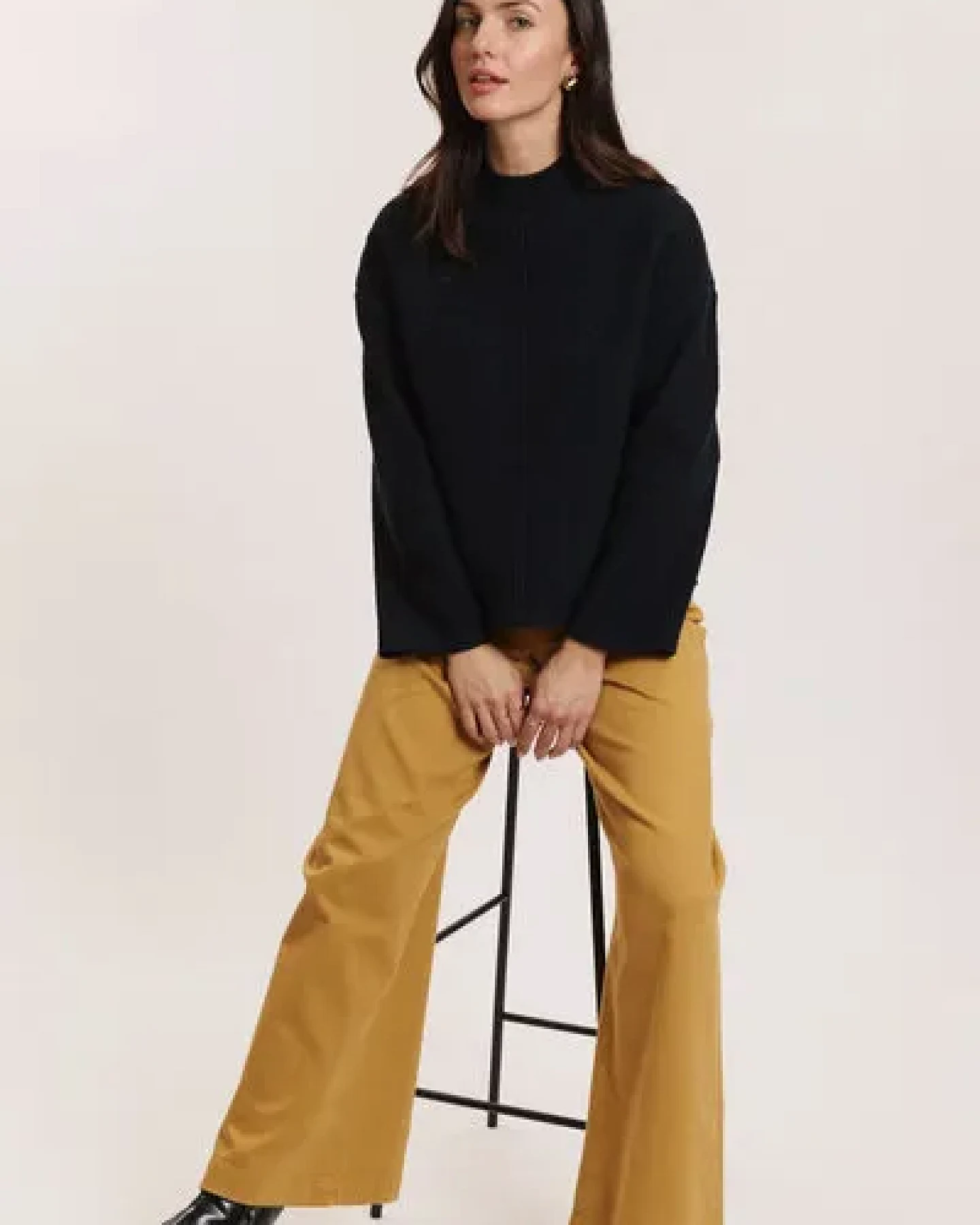 TRANQUILLO Wollwalkpullover Yulii – Ansicht 4