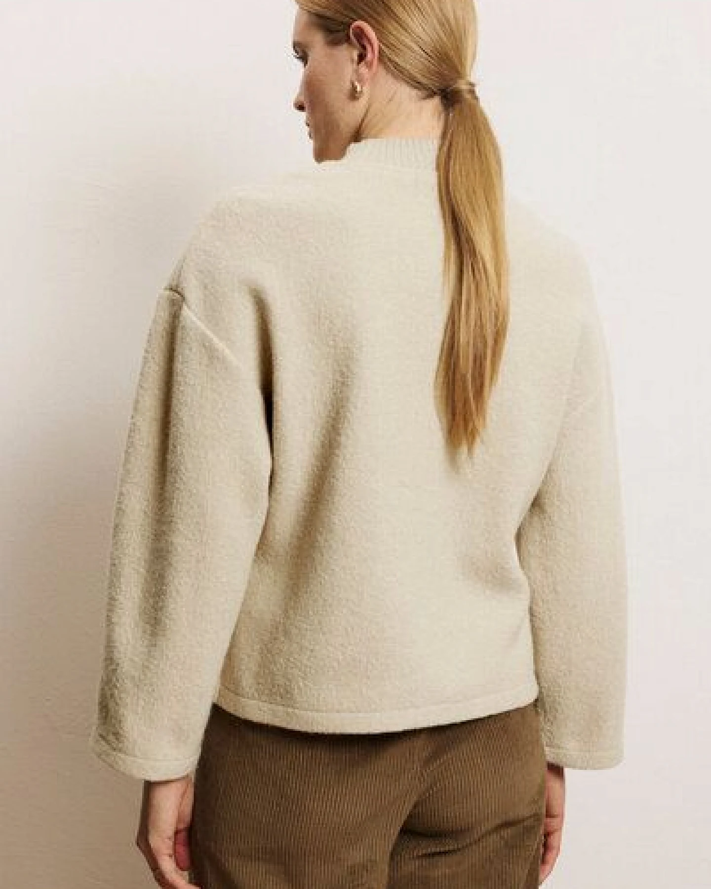 TRANQUILLO Wollwalkpullover Yulii – Ansicht 3
