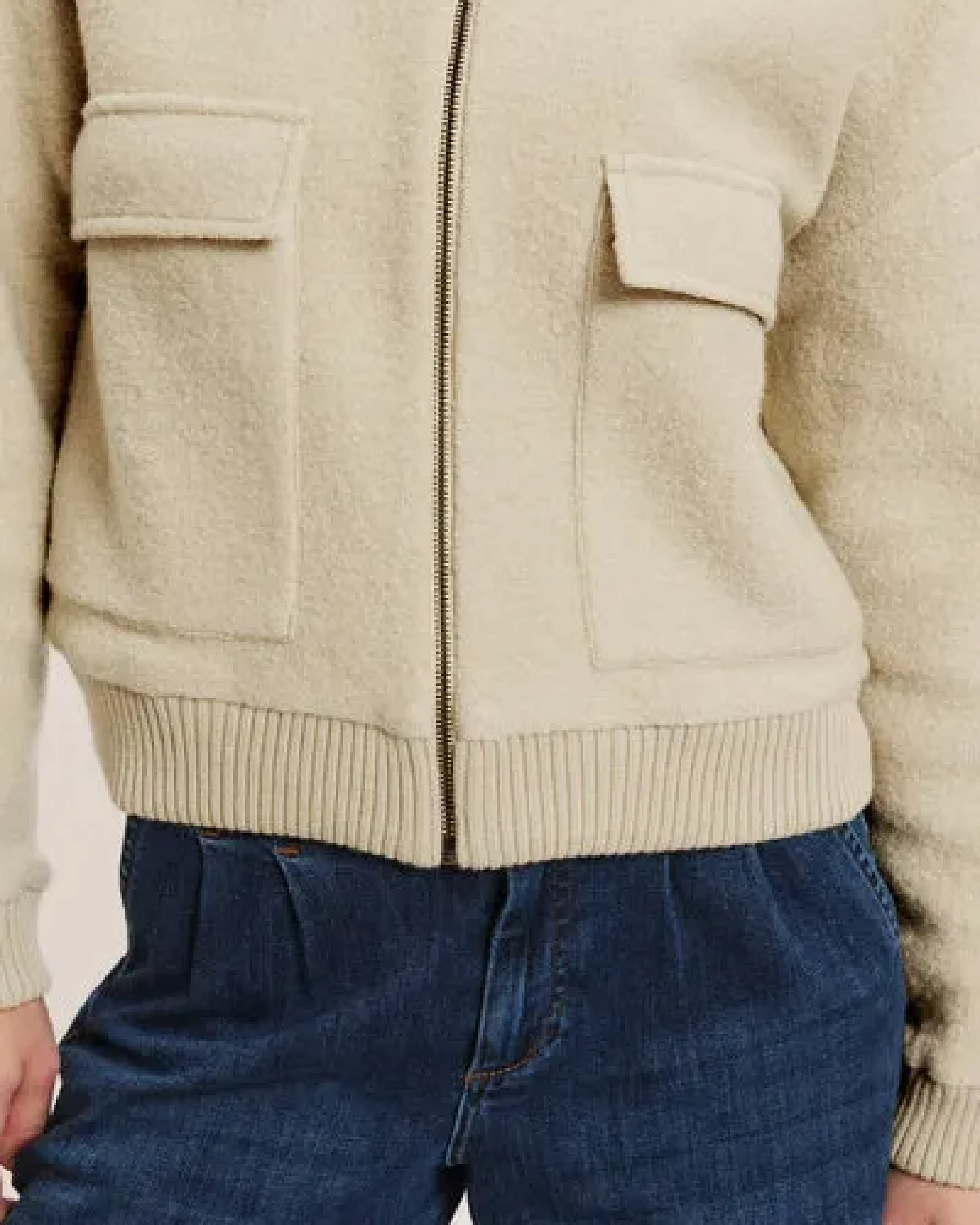TRANQUILLO Wollwalk-Jacke Miriaam – Ansicht 4