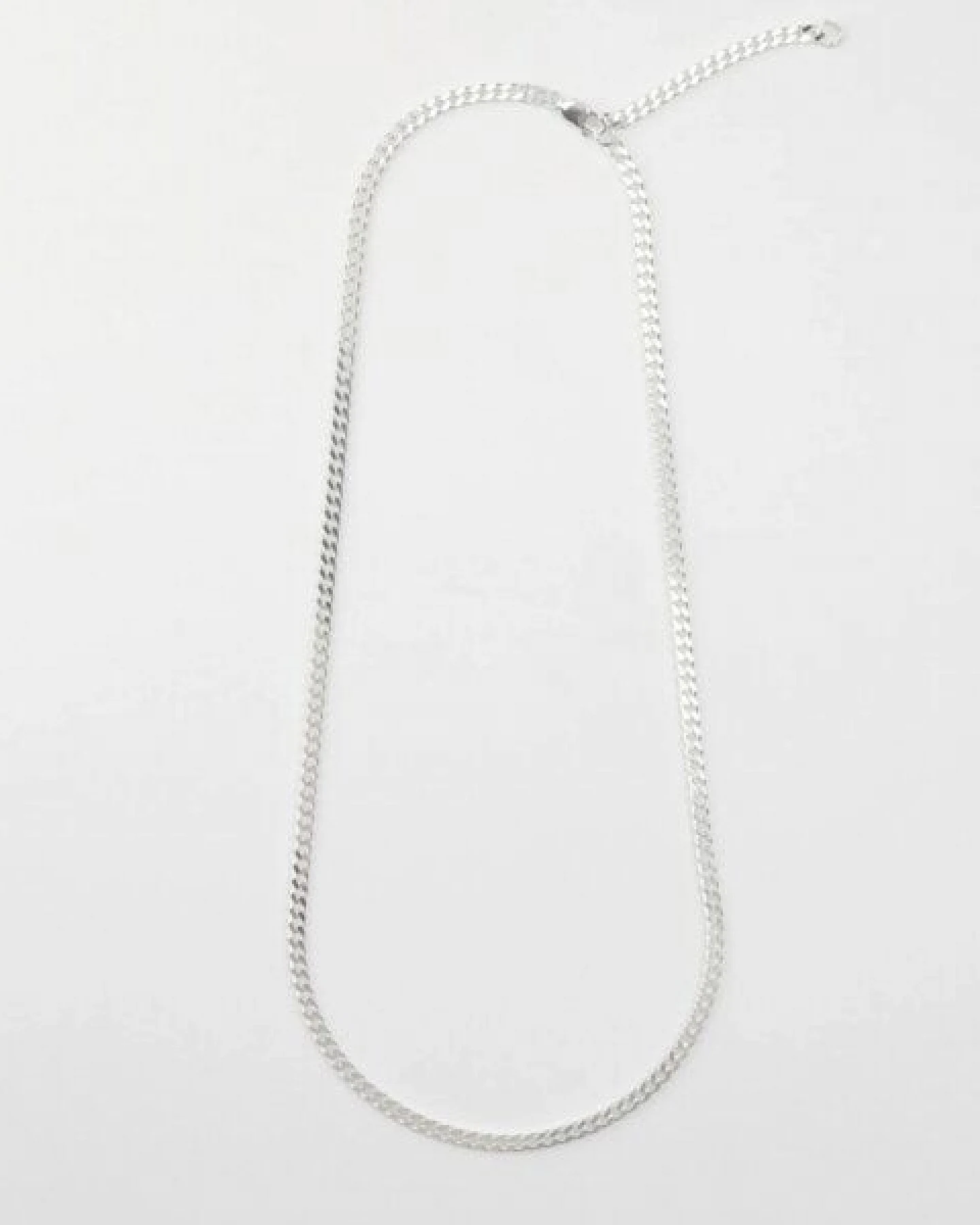 BELLYBIRD Jewellery PANZERKETTE - zarte Flachpanzerkette, längenverstellbar, 925 Silber – Ansicht 3