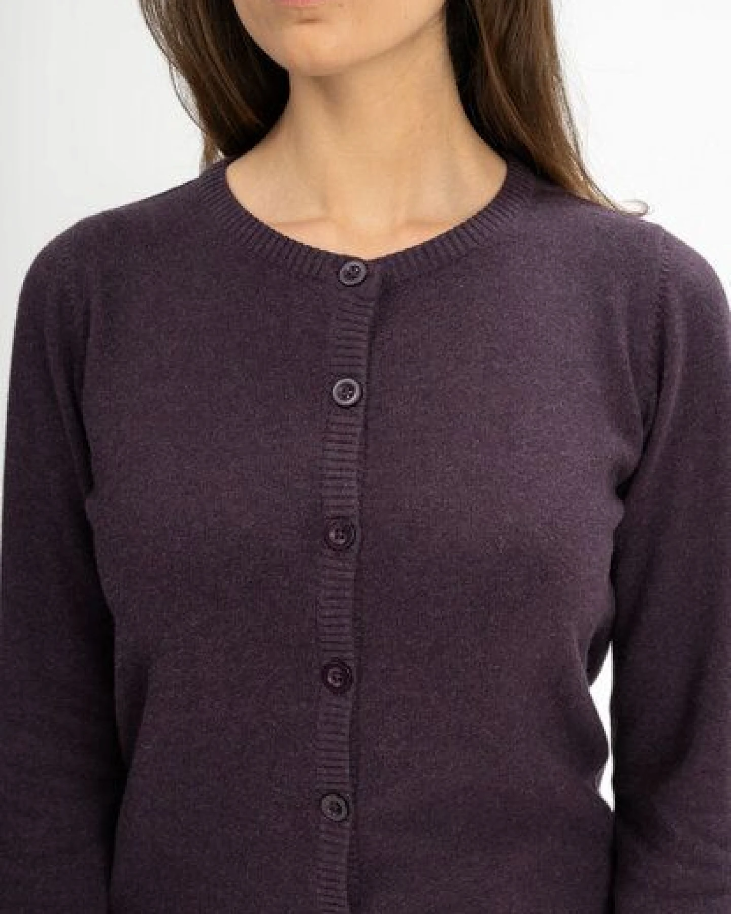 MELA Feinstrick Cardigan Style NAMEEN aus 100% Bio-Baumwolle – Ansicht 4