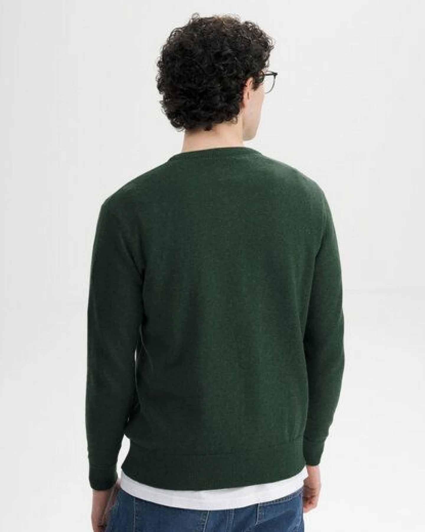MELA Feinstrick Pullover Style HIMAL aus 100% Bio-Baumwolle – Ansicht 2