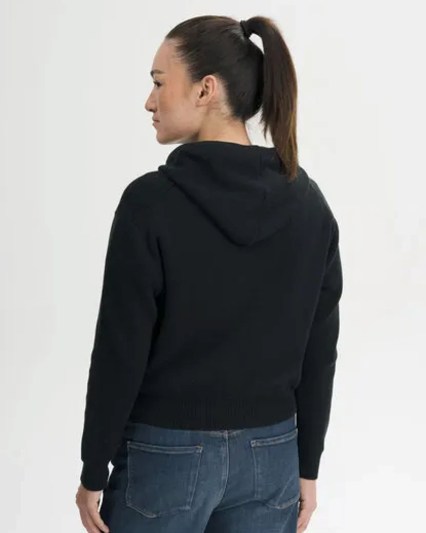 MELA Strick Kapuzenpullover Style JANISHA aus 100% Bio-Baumwolle – Ansicht 2