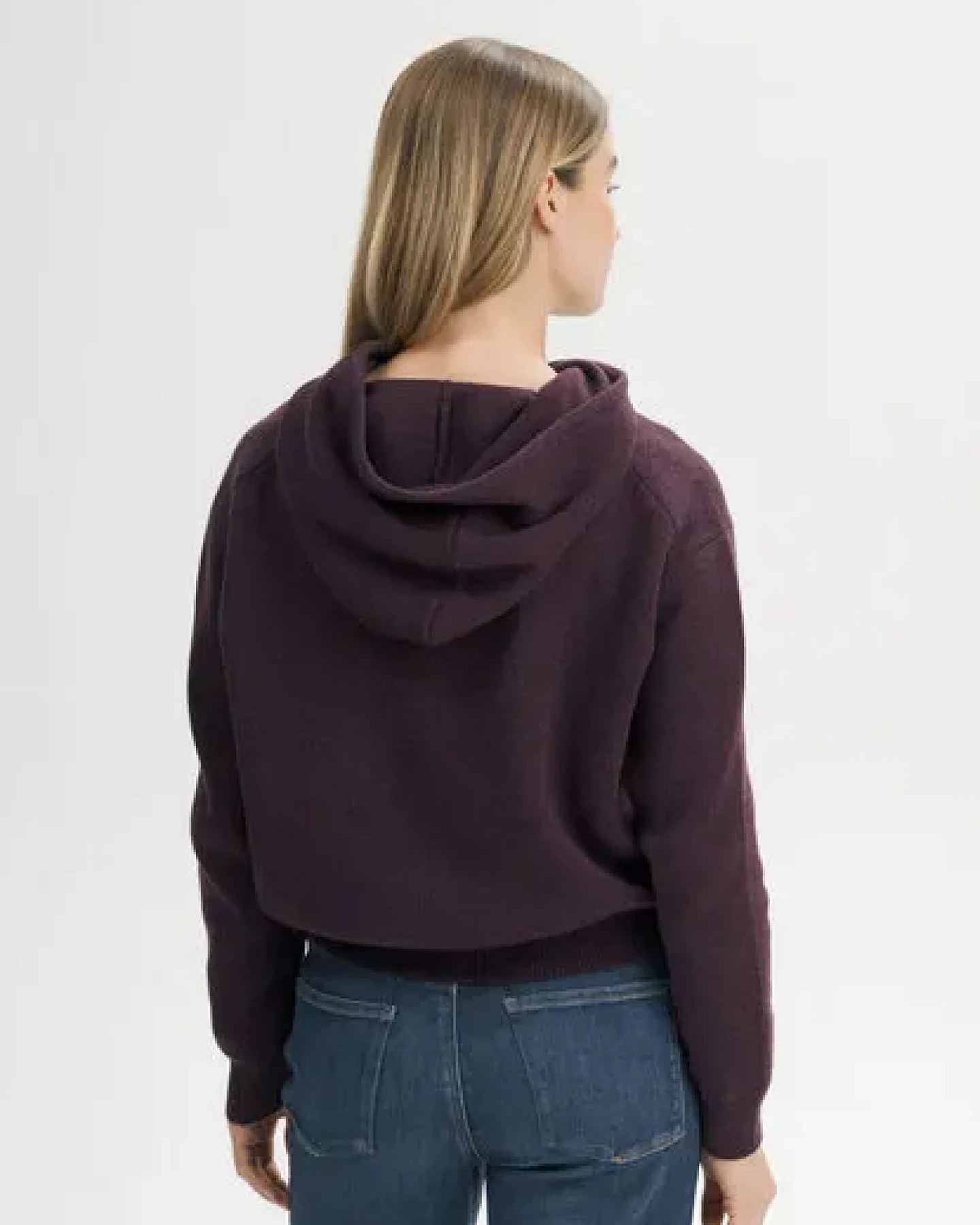 MELA Strick Kapuzenpullover Style JANISHA aus 100% Bio-Baumwolle – Ansicht 2