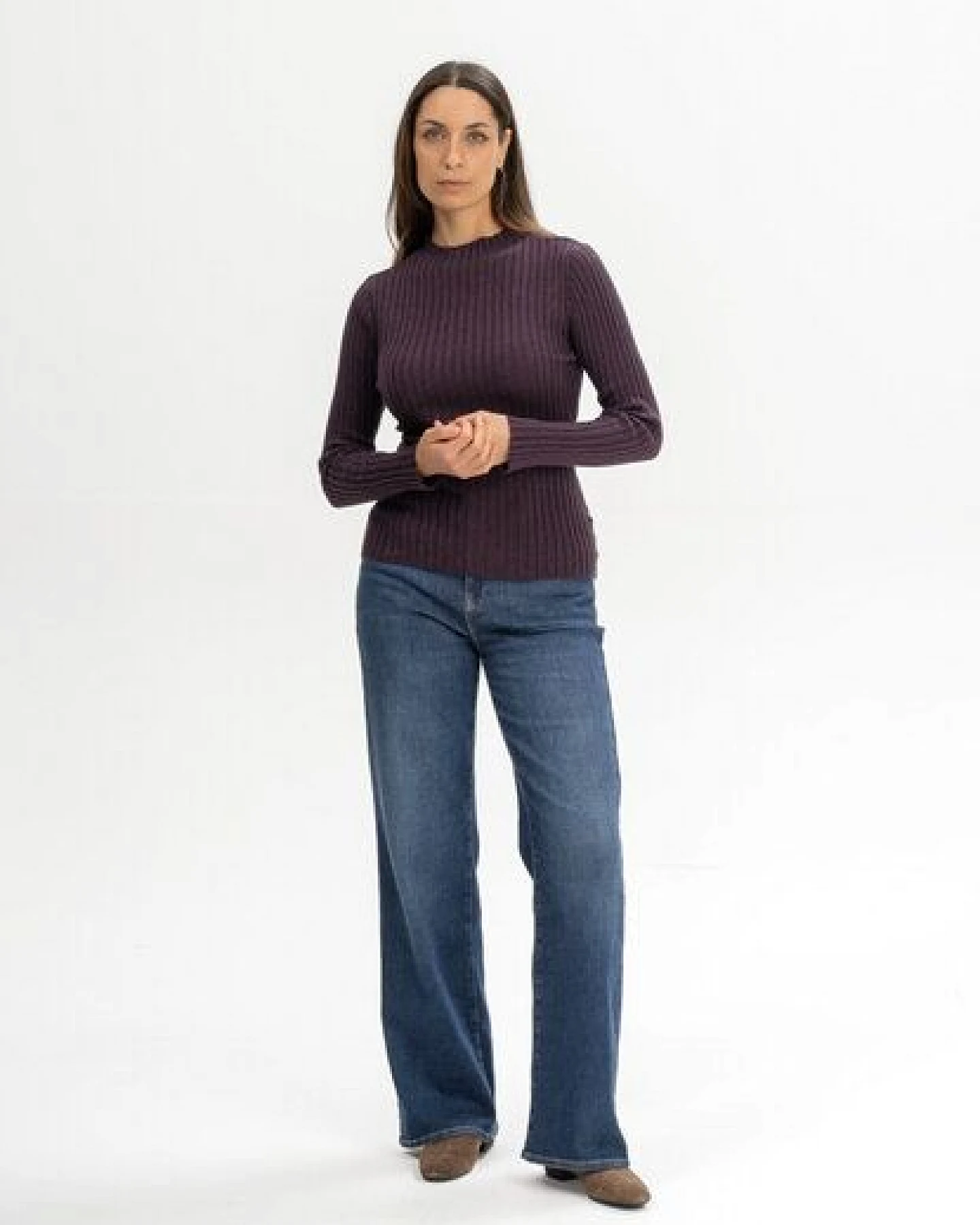 MELA Strickpullover Style NAMARI aus 100% Bio-Baumwolle – Ansicht 3