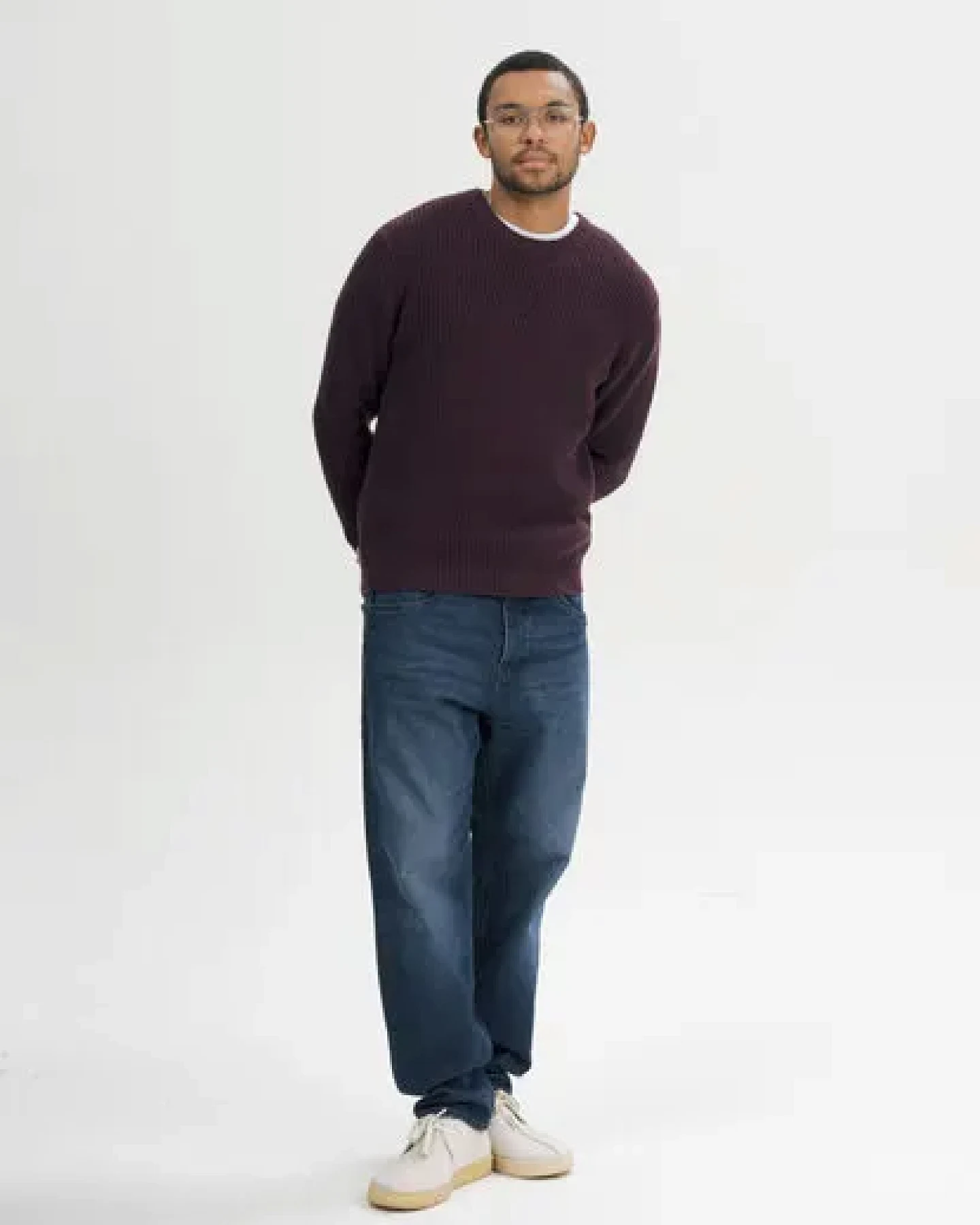 MELA Strickpullover Style RAVI aus 100% Bio-Baumwolle – Ansicht 3