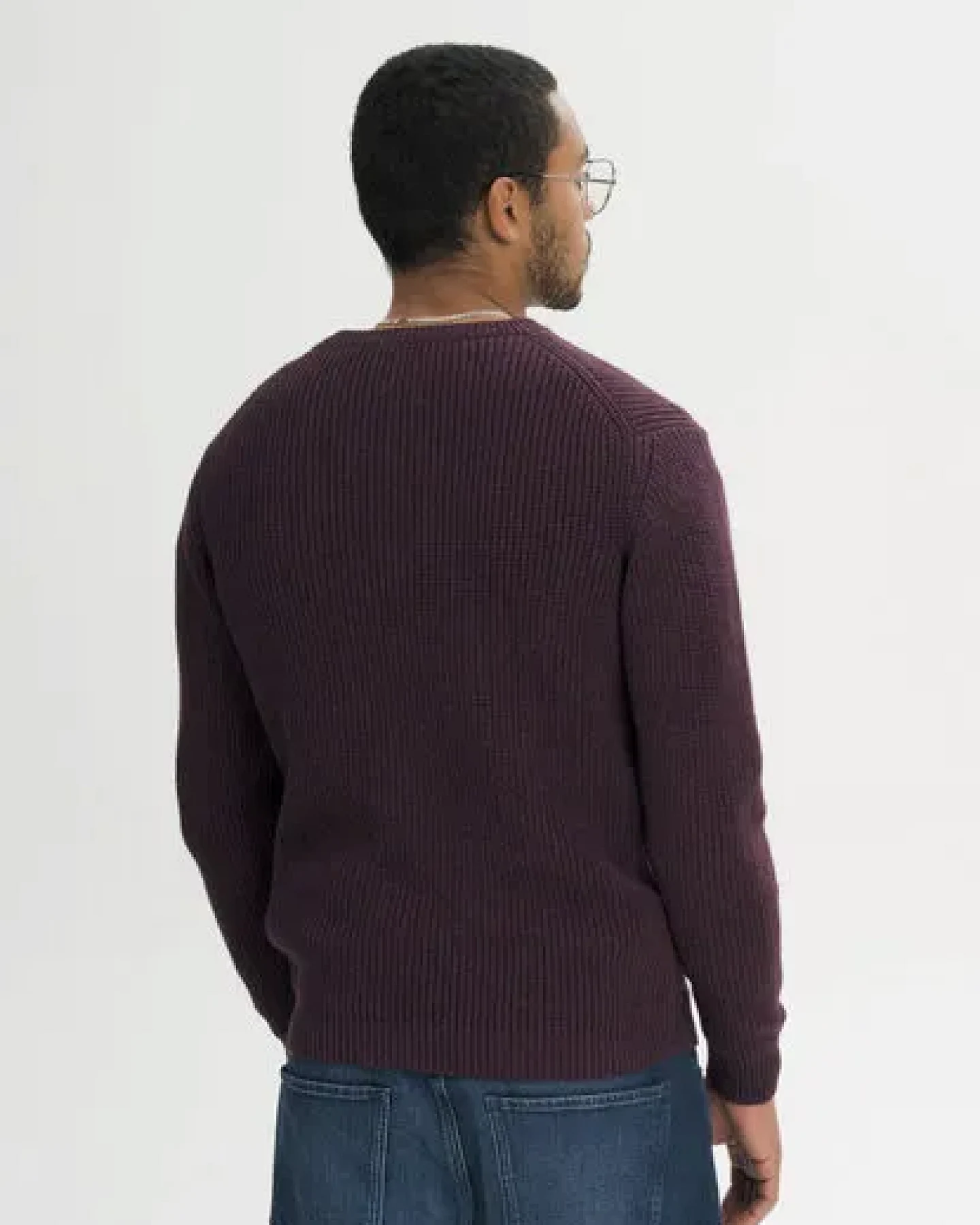 MELA Strickpullover Style RAVI aus 100% Bio-Baumwolle – Ansicht 2