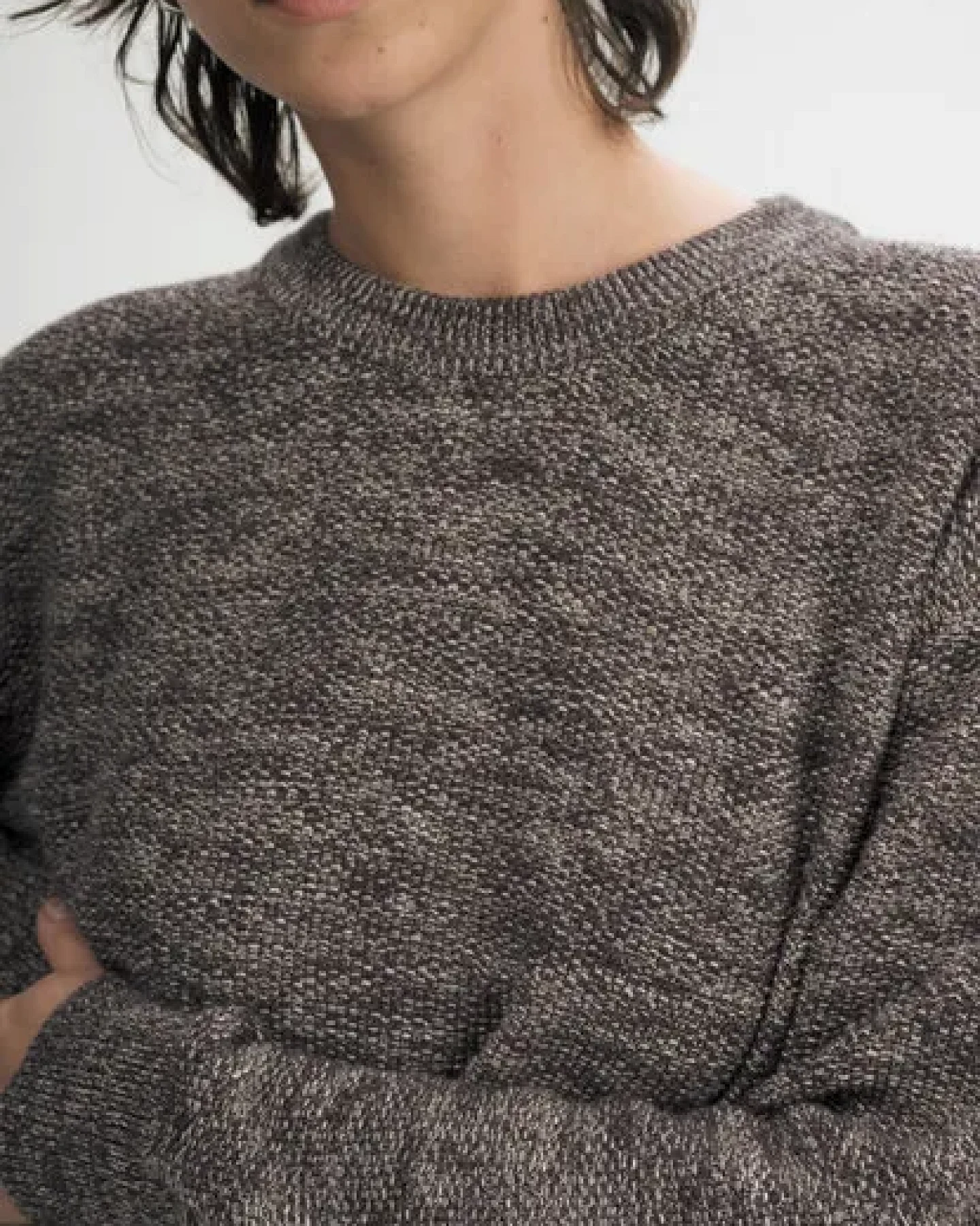 MELA Strukturierter Strickpullover Style SURIYA aus 100% Bio-Baumwolle – Ansicht 4