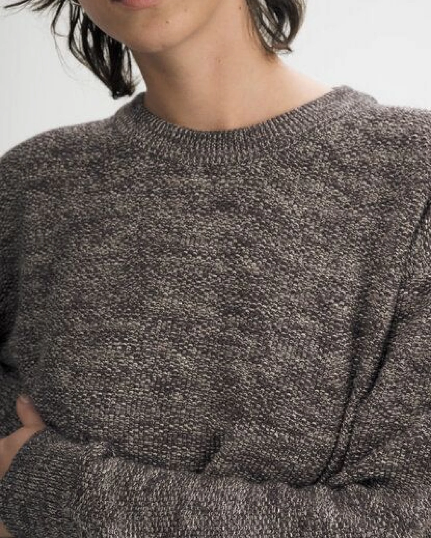 MELA Strukturierter Strickpullover Style SURIYA aus 100% Bio-Baumwolle – Ansicht 4