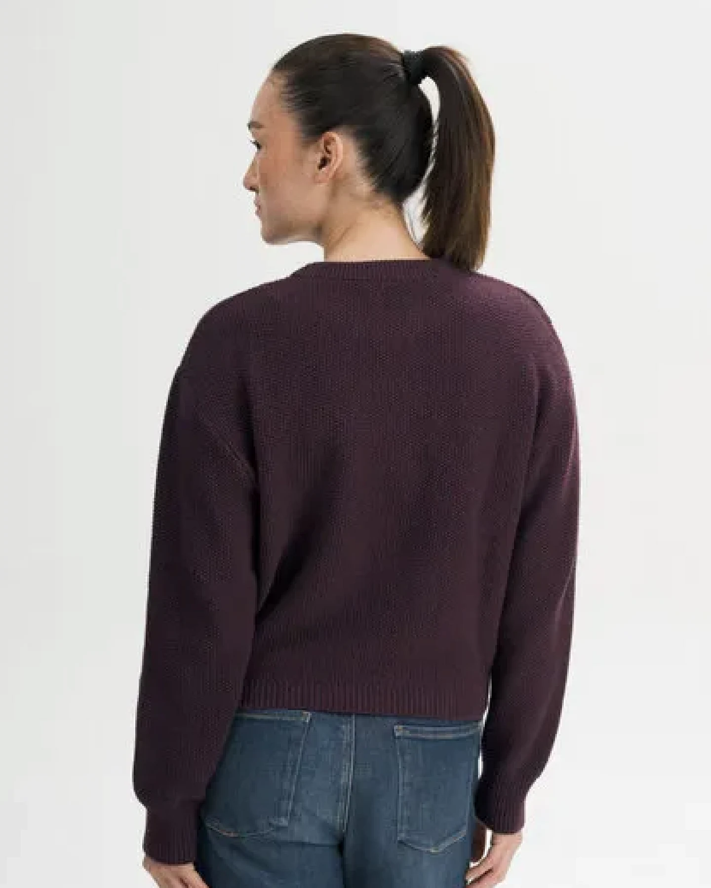 MELA Strukturierter Strickpullover Style SURIYA aus 100% Bio-Baumwolle – Ansicht 2