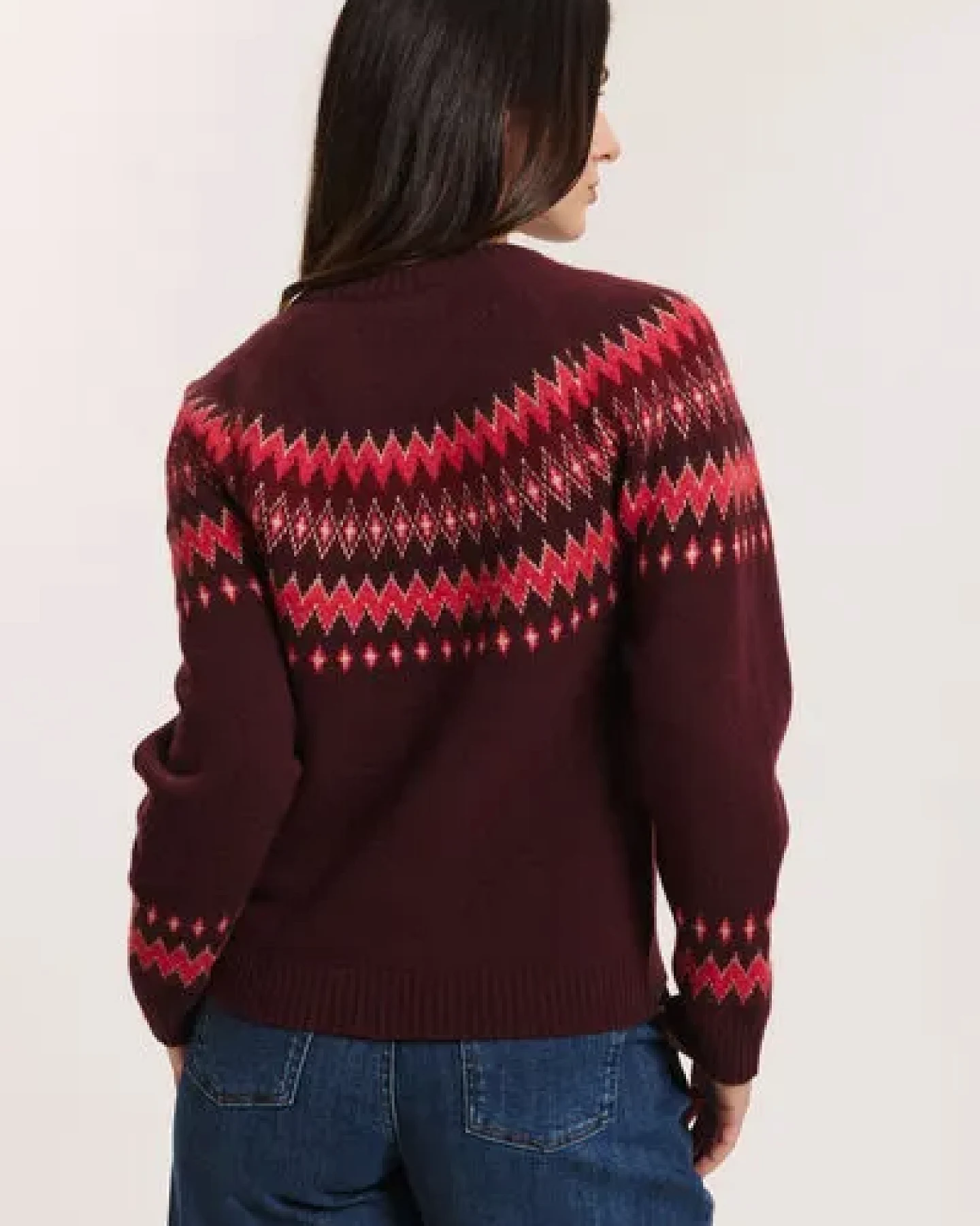TRANQUILLO Sweater AUREAA aus Lammwolle – Ansicht 2
