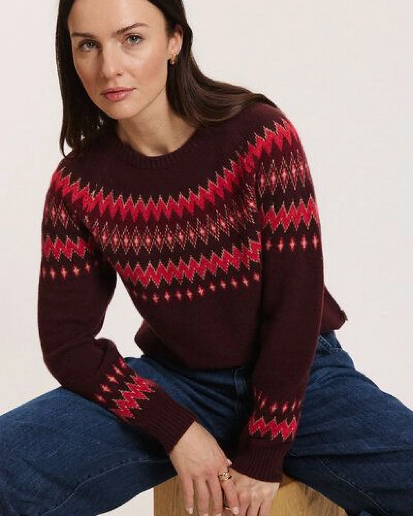TRANQUILLO Sweater AUREAA aus Lammwolle – Ansicht 4