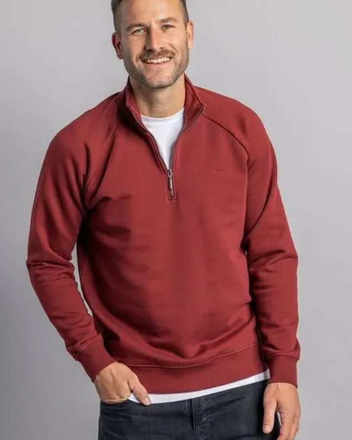 dirts Quarter Zip Raglan