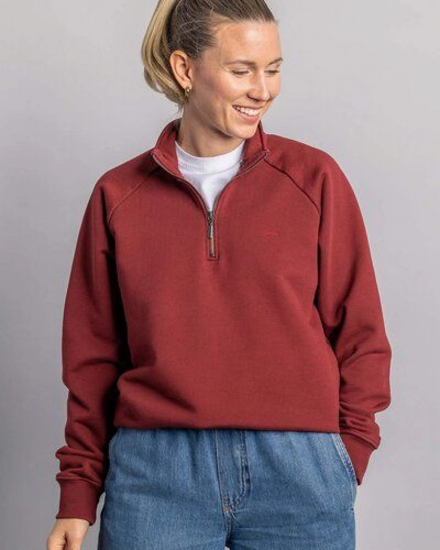dirts Quarter Zip Raglan – Ansicht 4