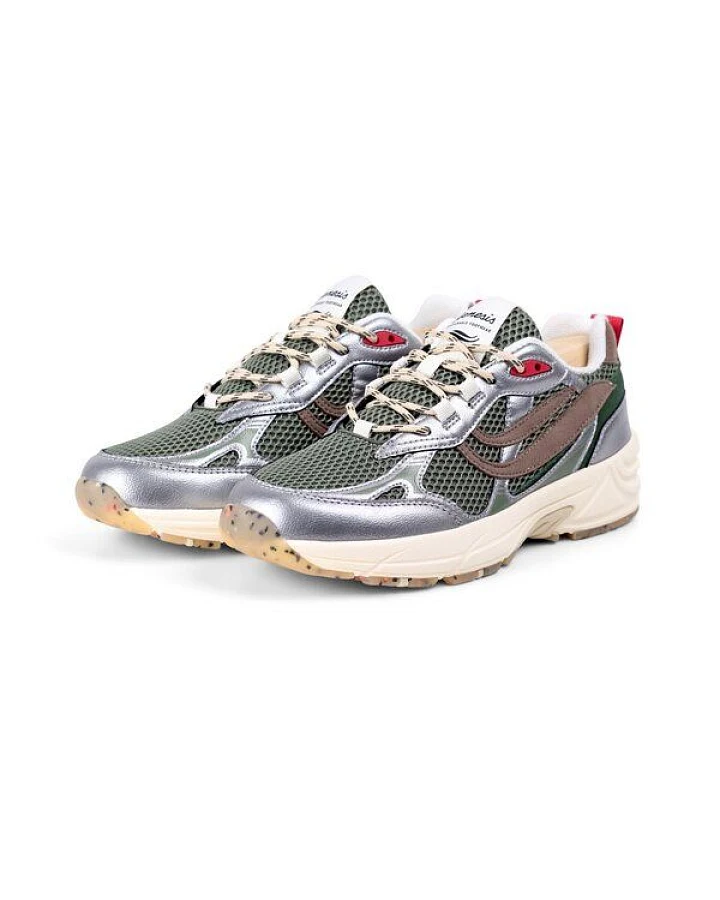 Produktseite: Genesis Footwear G-Eco`99 Spotted Sole SILVER / OLIVE