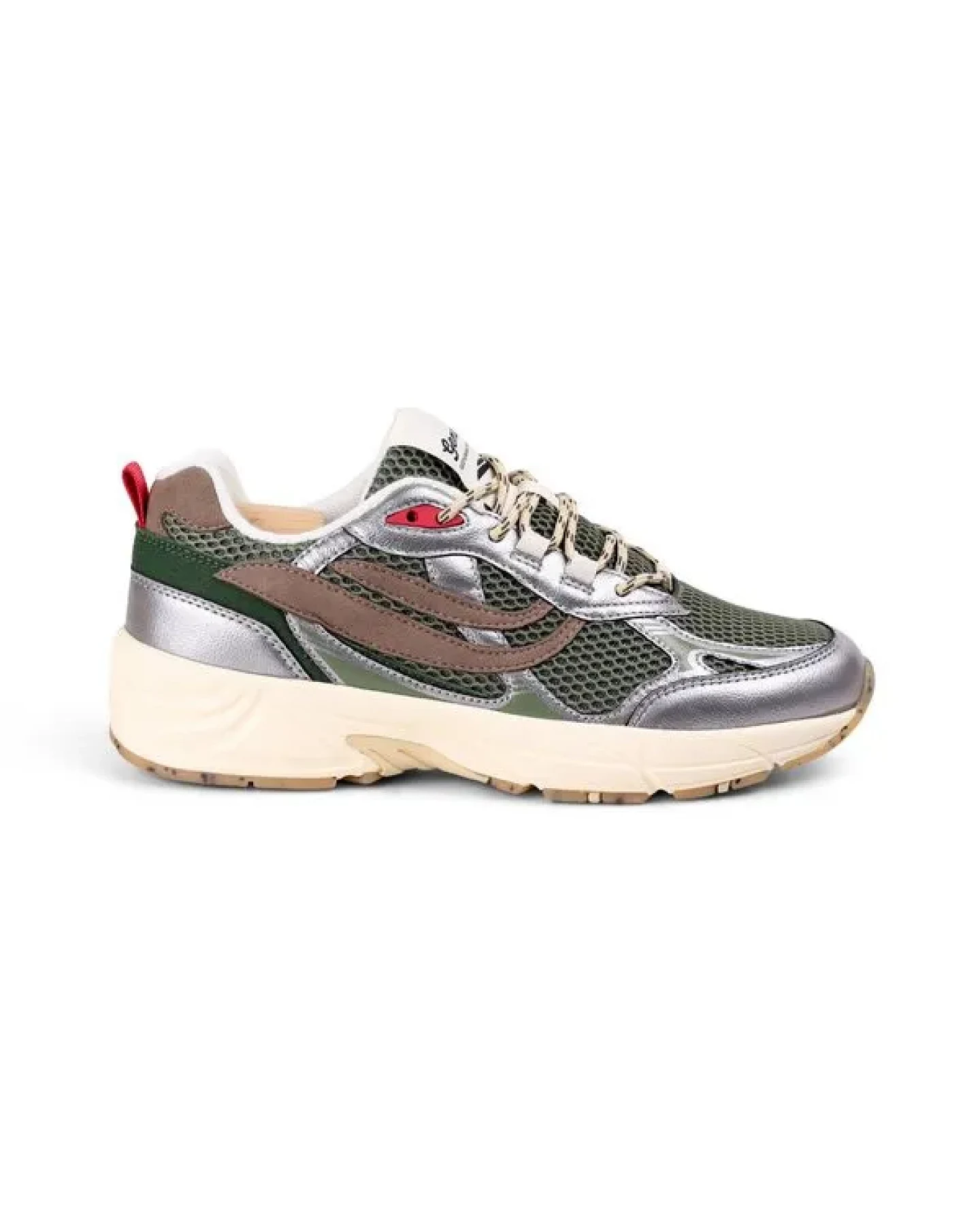 Genesis Footwear G-Eco`99 Spotted Sole SILVER / OLIVE – Ansicht 3