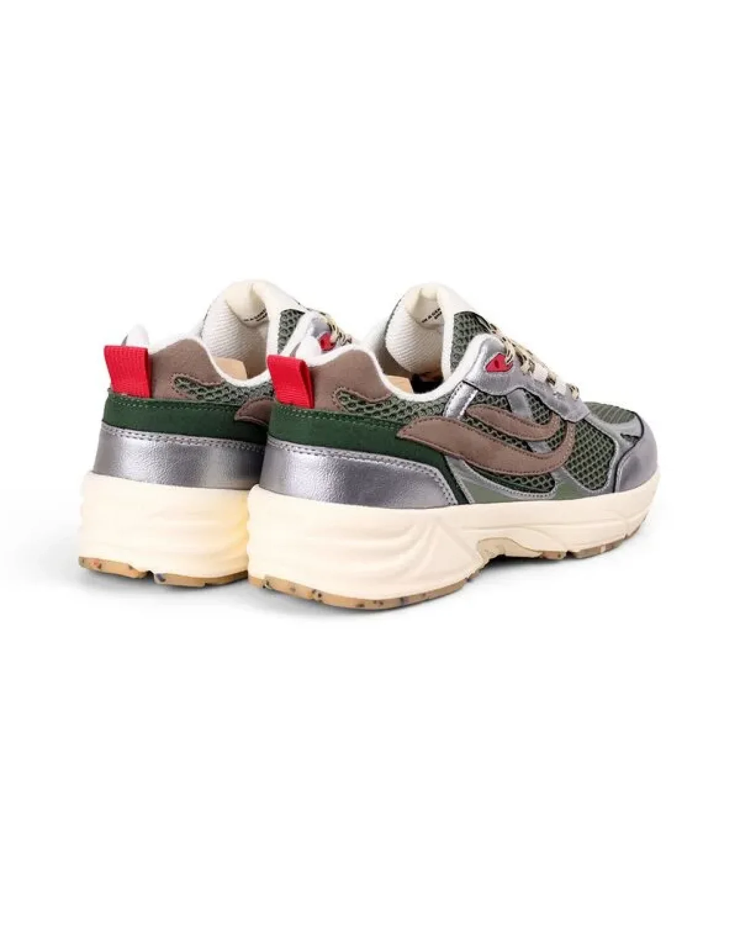 Genesis Footwear G-Eco`99 Spotted Sole SILVER / OLIVE – Ansicht 2