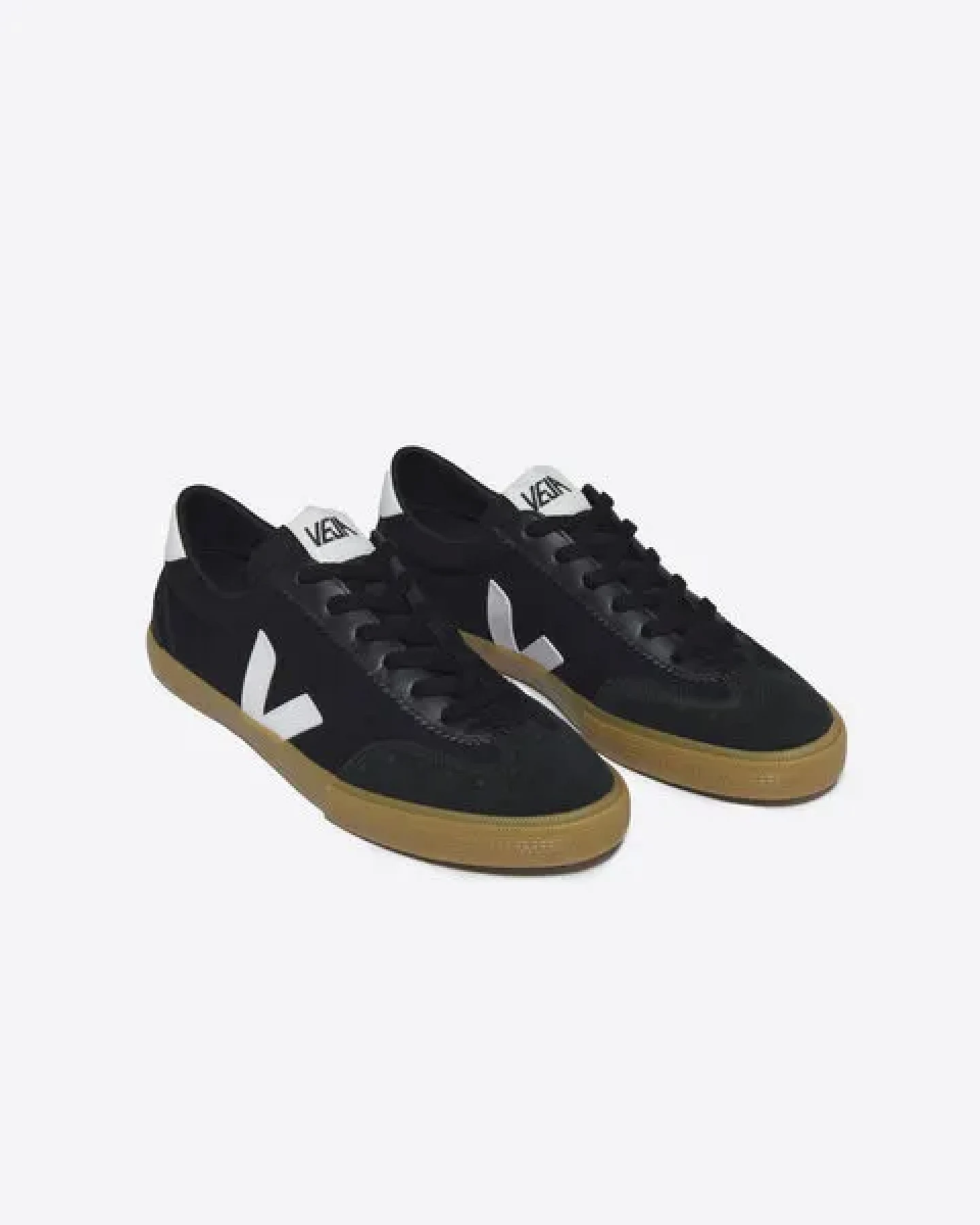 Veja Herren-Sneaker Volley Canvas Black White Natural – Ansicht 2