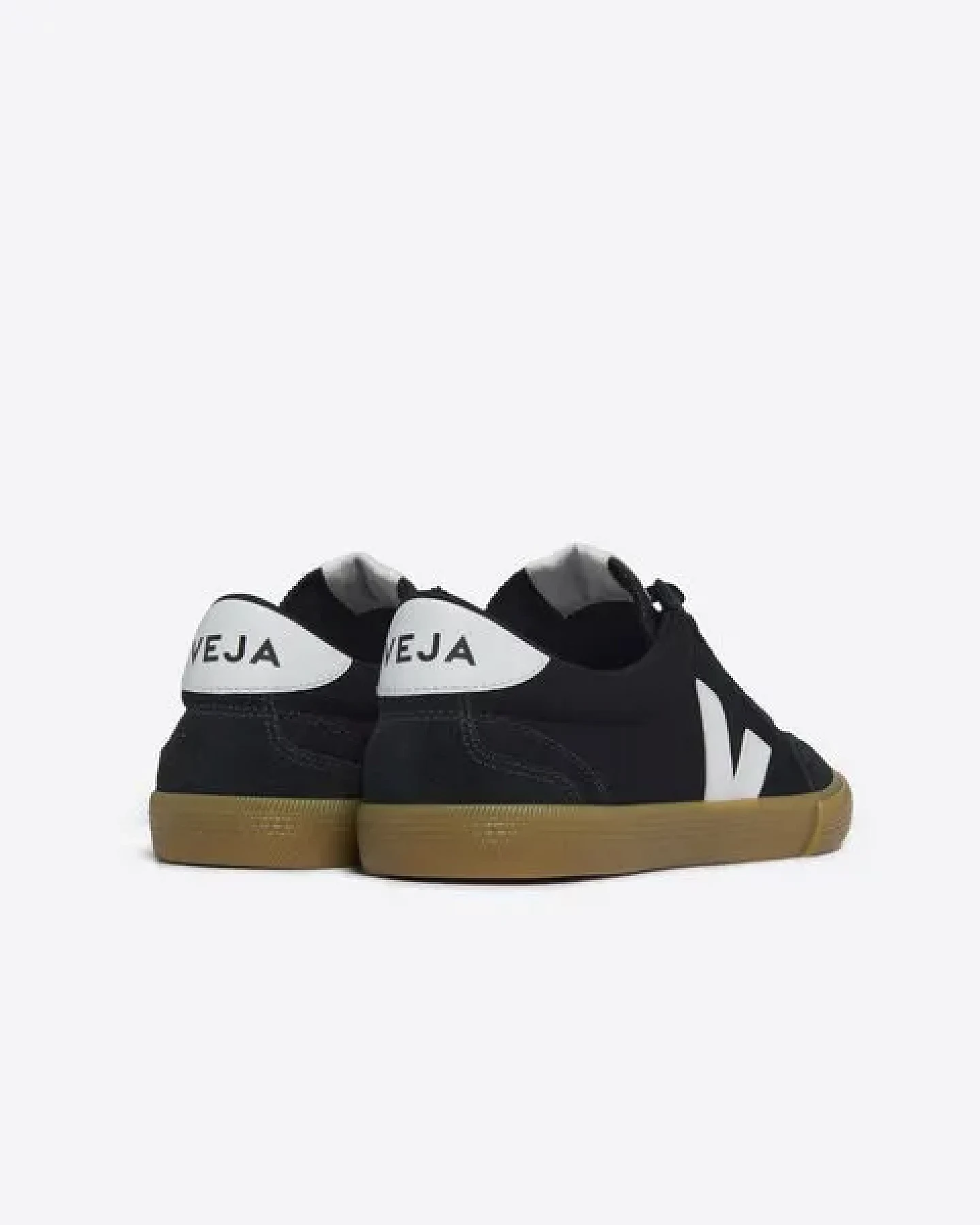 Veja Herren-Sneaker Volley Canvas Black White Natural – Ansicht 3