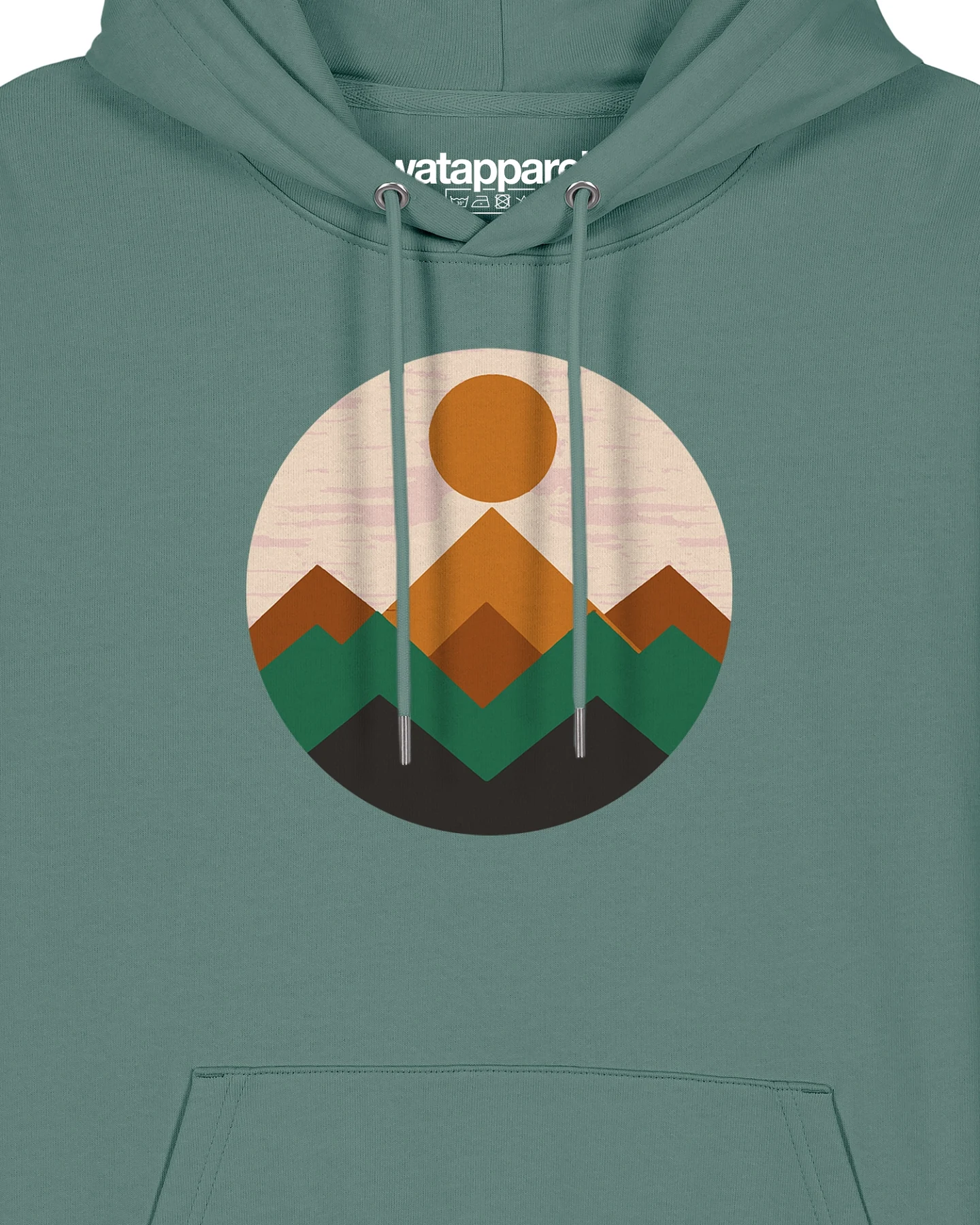 Watapparel Sweatshirt Geometric Landscape 2 – Ansicht 3