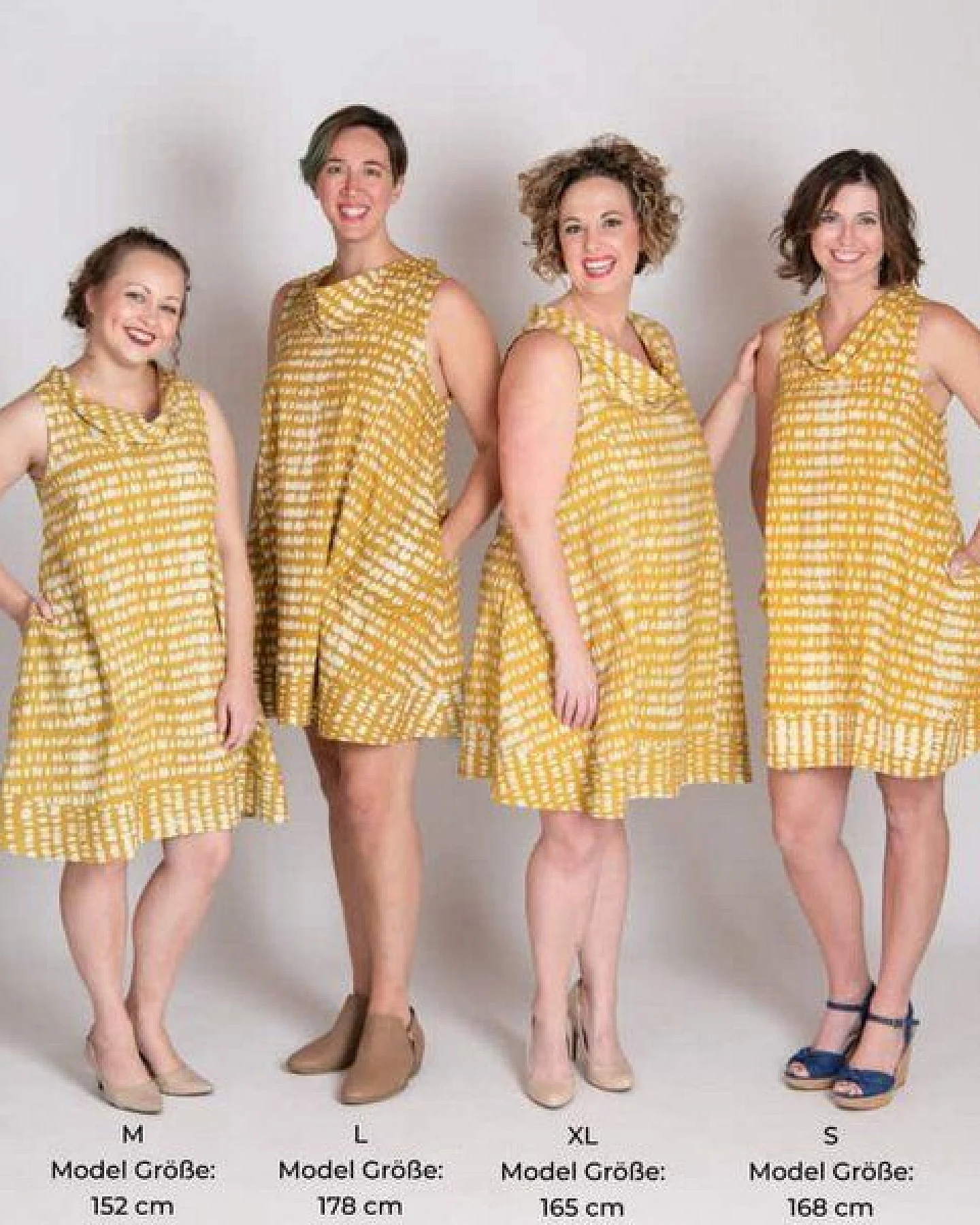Global Mamas Bio Kleid - ELI - Gingko – Ansicht 2