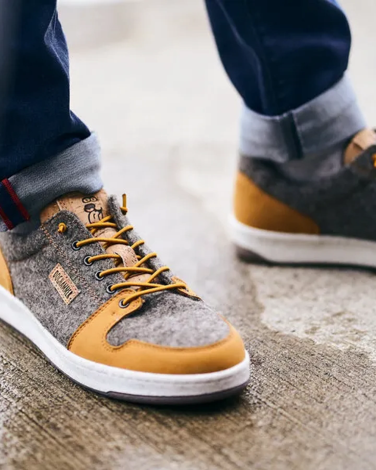 Doghammer Sneaker aus deutscher Wolle für Herren - Local Wool Commuter – Ansicht 4