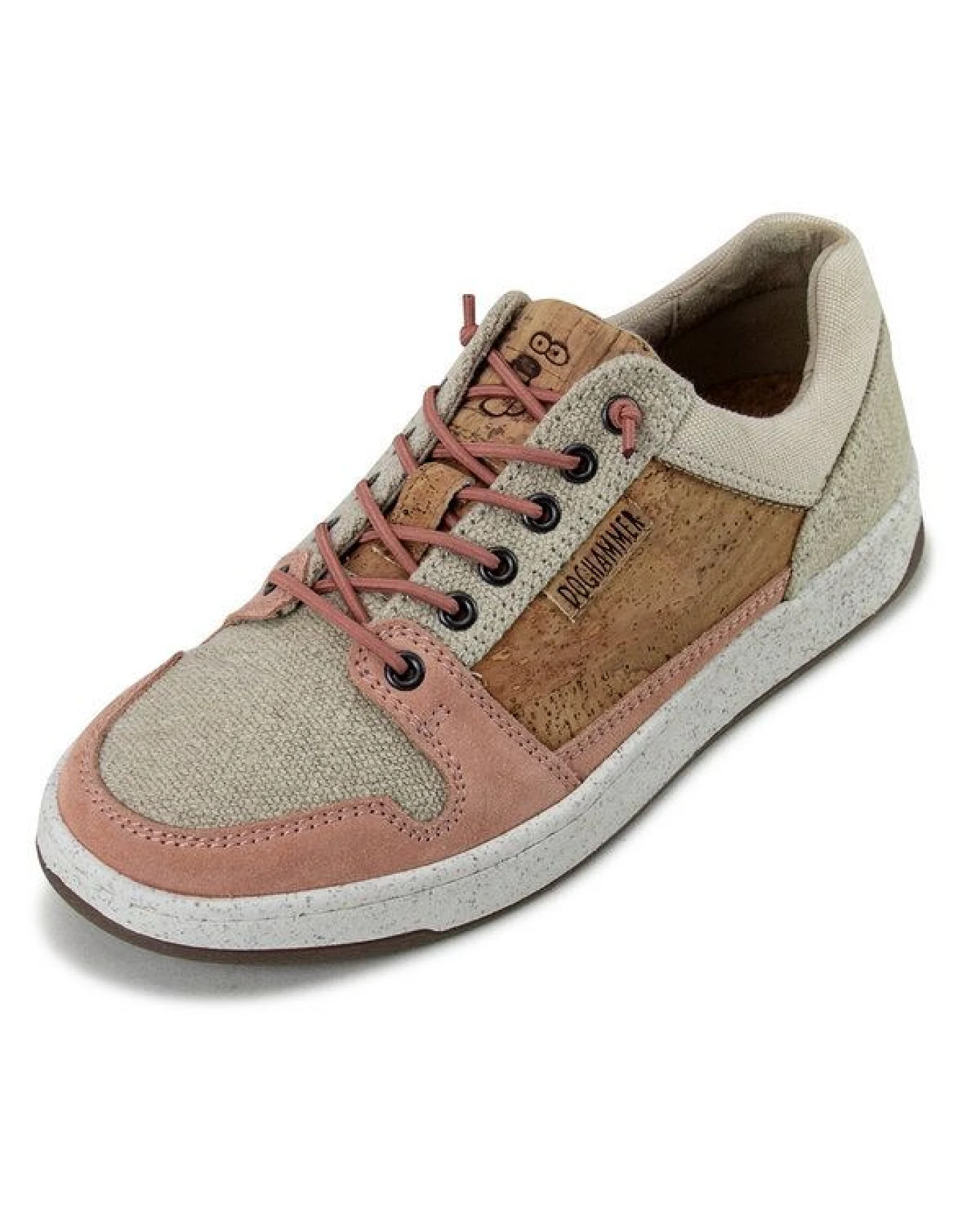 Doghammer Nachhaltiger Sneaker mit recyceltem Kork für Damen - Natural Commuter – Ansicht 2
