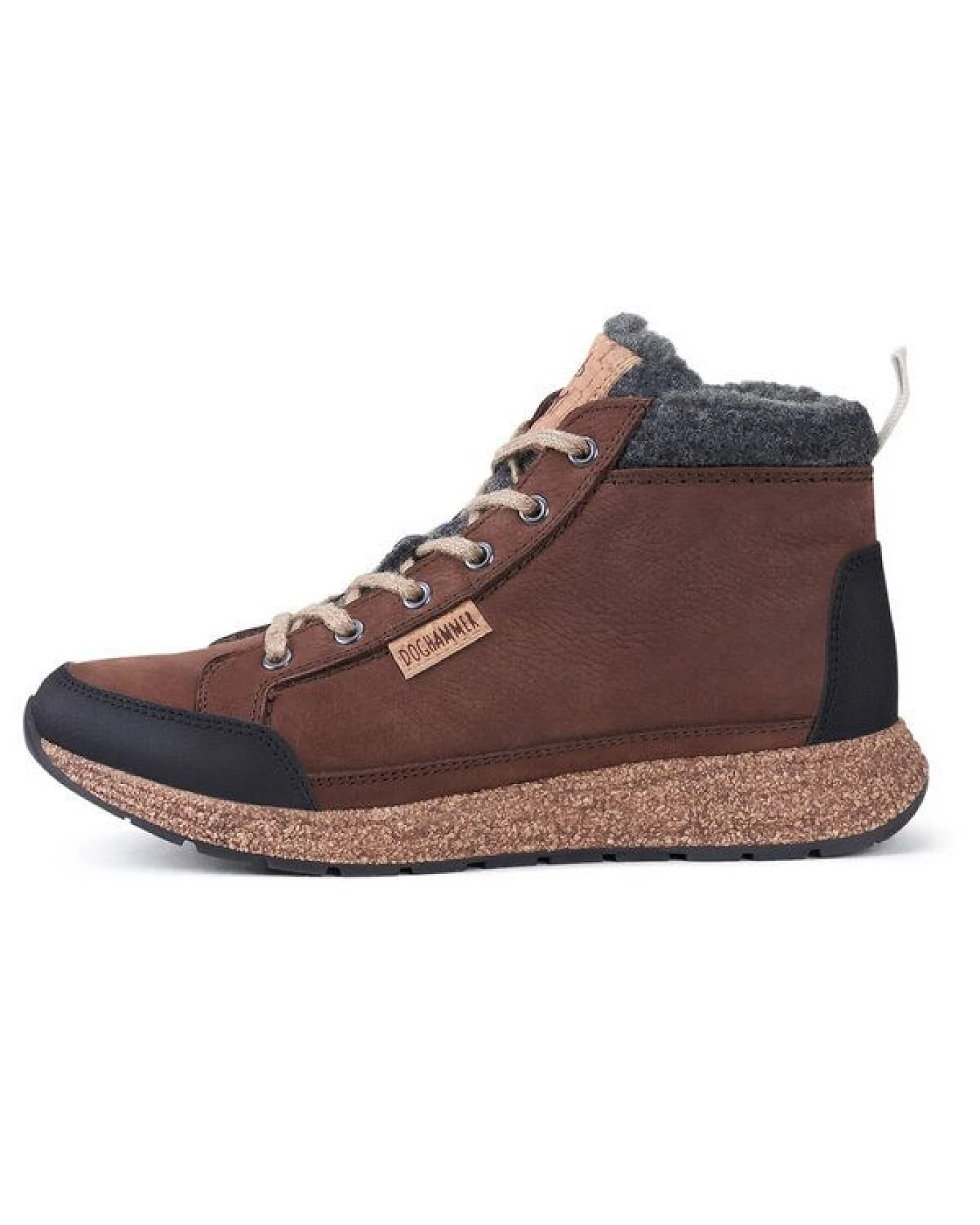 Doghammer gefütterter Winterstiefel für Herren aus Leder und Kork - Arctic Lether Adventurer – Ansicht 2