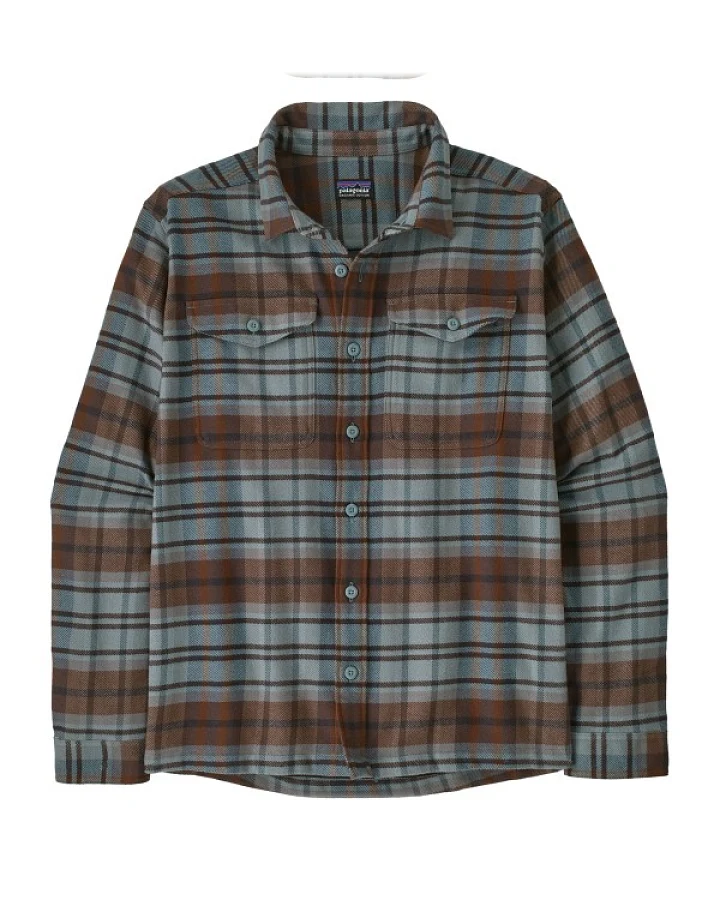Patagonia - Fjord Flannel Shirt - Hemd Gr S grau