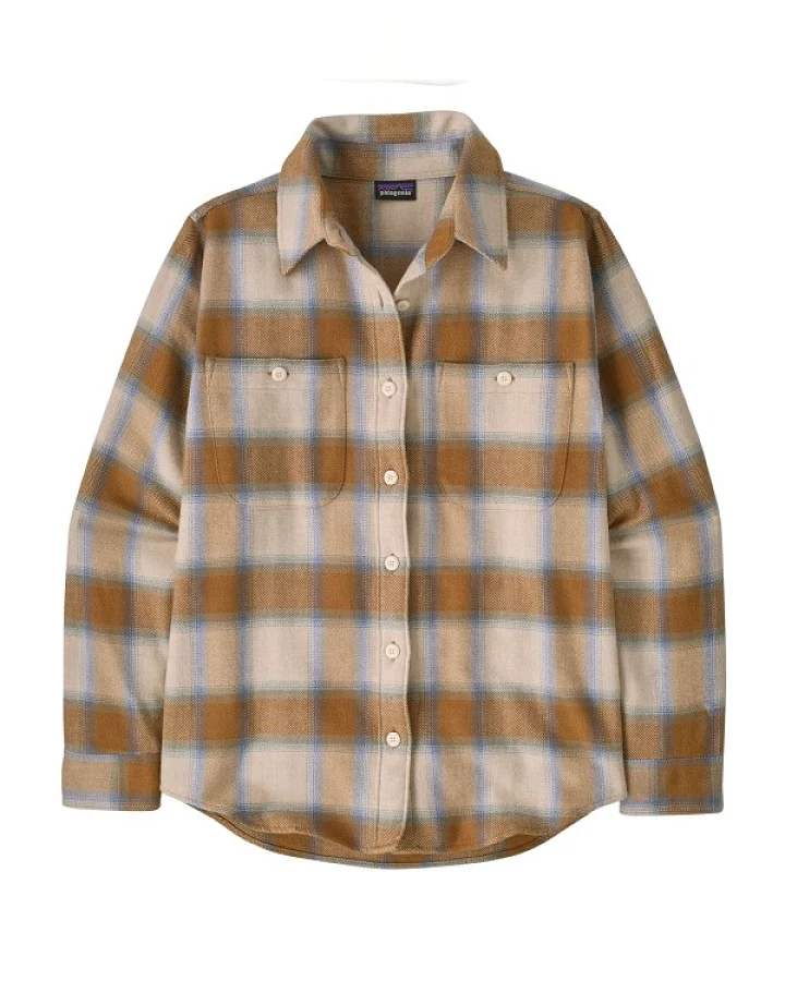 Patagonia - Women's Fjord Flannel Shirt - Hemd Gr XS beige