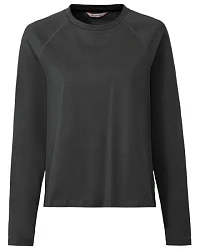 Produktseite: Vaude - Women's Cyclist L/S T-Shirt - Radtrikot Gr 36 schwarz/grau
