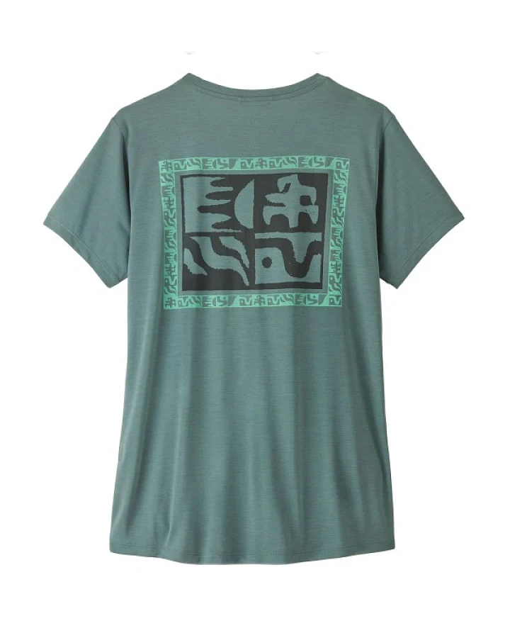 Patagonia - Women's Cap Cool Daily Shirt Mother Rays - Funktionsshirt Gr S türkis