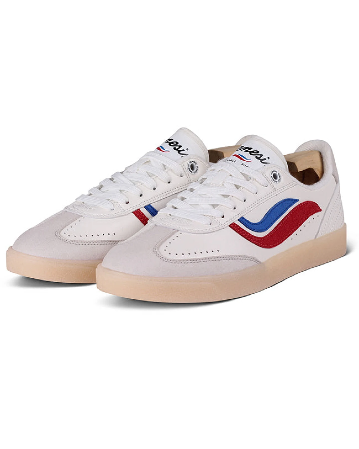 Genesis Damen vegan Sneaker G-Volley Sugar Corn Weiß – Ansicht 2