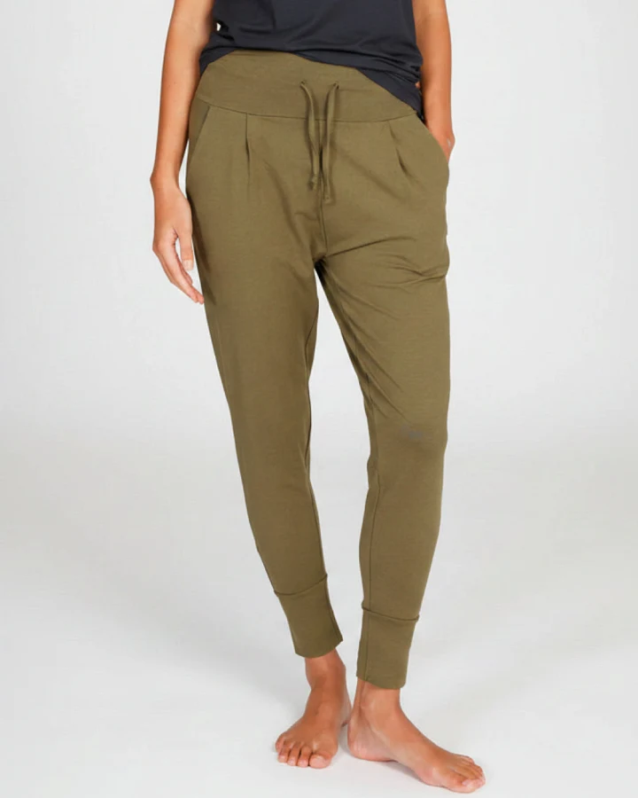 Kismet Cosy Pants - Olive XS