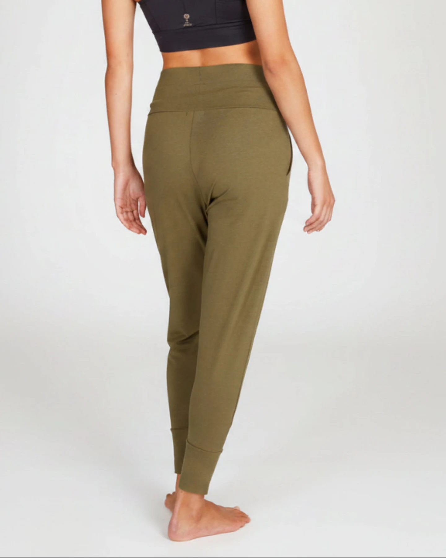 Kismet Cosy Pants - Olive M – Ansicht 2