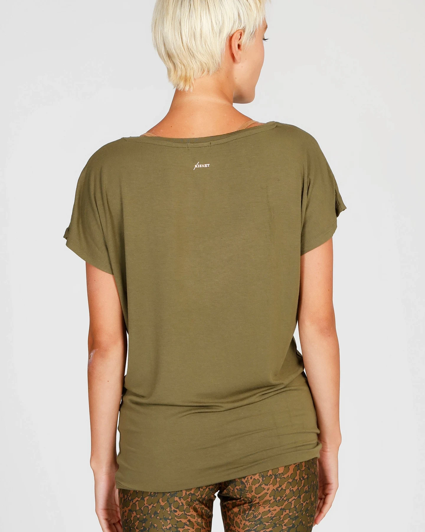 Kismet Cosy Tee - Olive M – Ansicht 2
