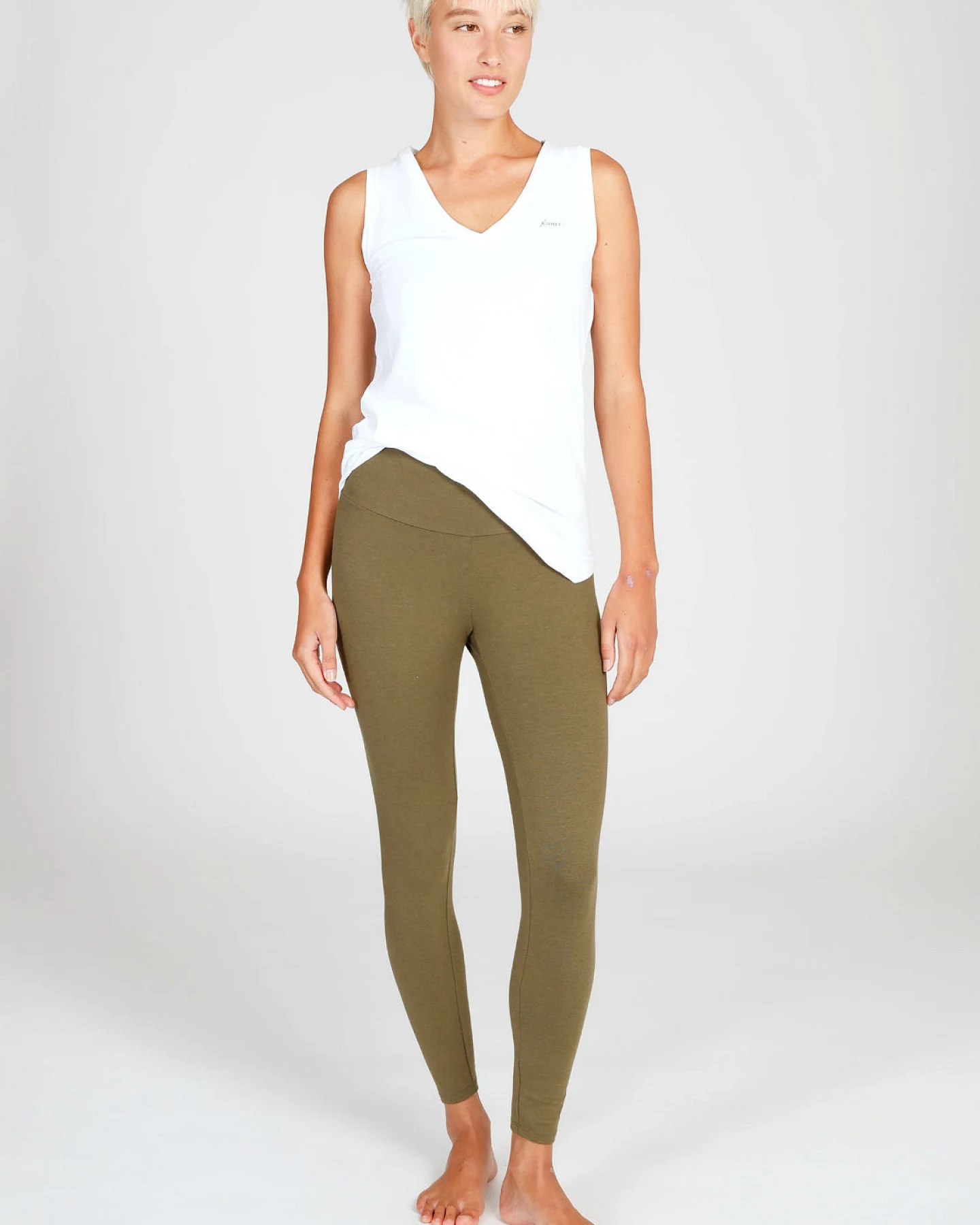 Kismet Leggings Love - Olive XL – Ansicht 2