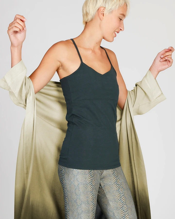 Kismet Kismet Kimono - Green Shades ONESIZE