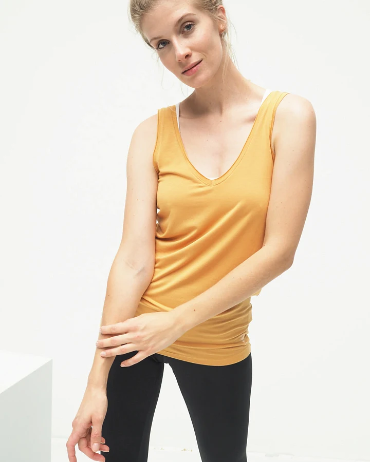 Kismet Cosy Twist Tank - Desert XS