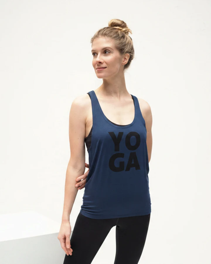 Kismet Yoga Tank Aja - Blue XS